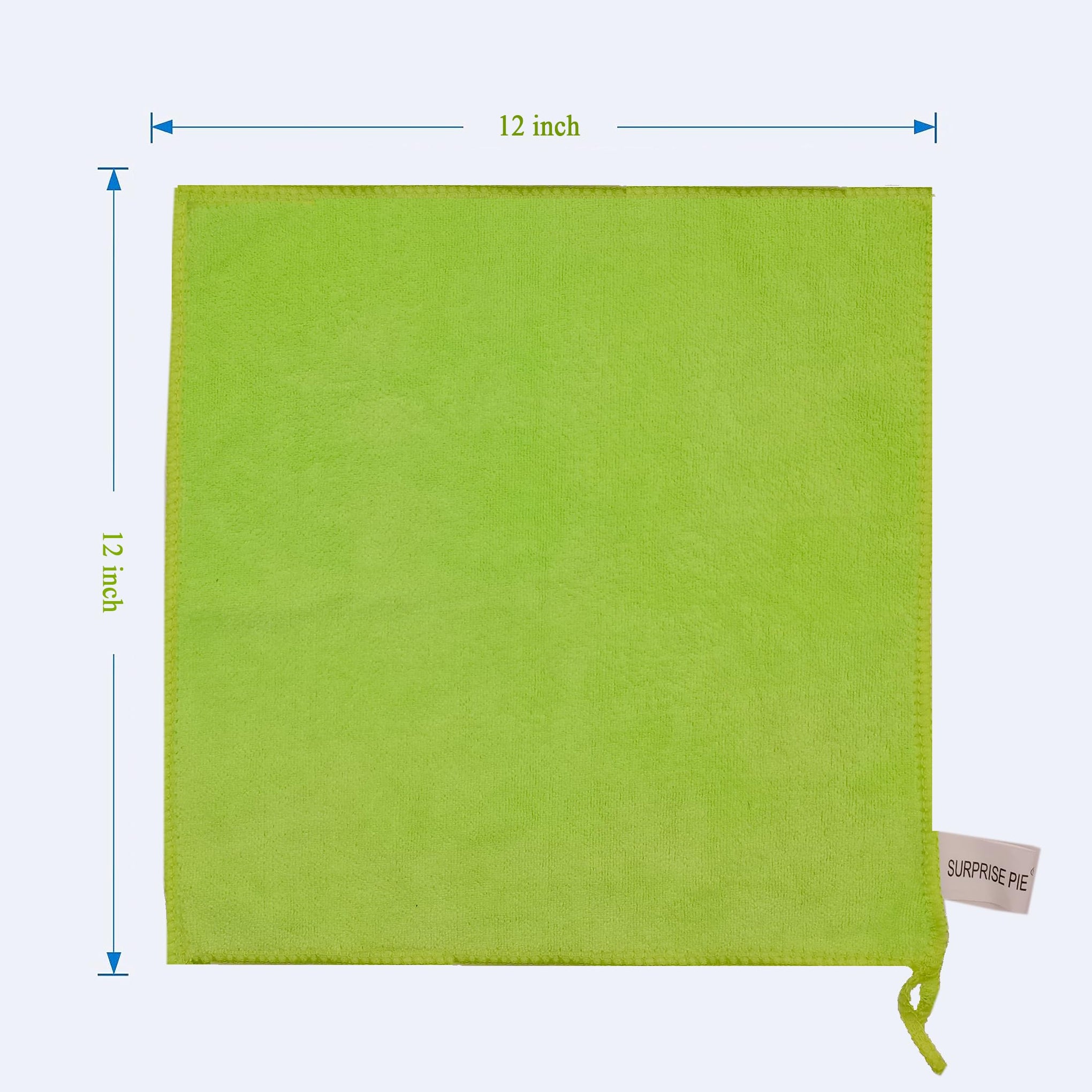Premium 400 GSM Microfiber Cleaning Cloths (8 Count)