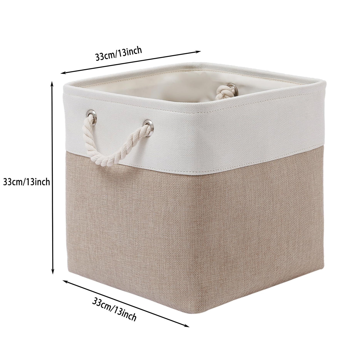 13 x 13 Inch Cube Storage Bins (4 Count)