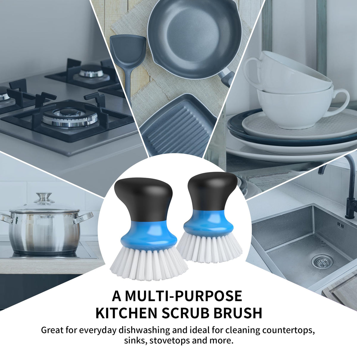 Dish Scrub Brush (2 Count)
