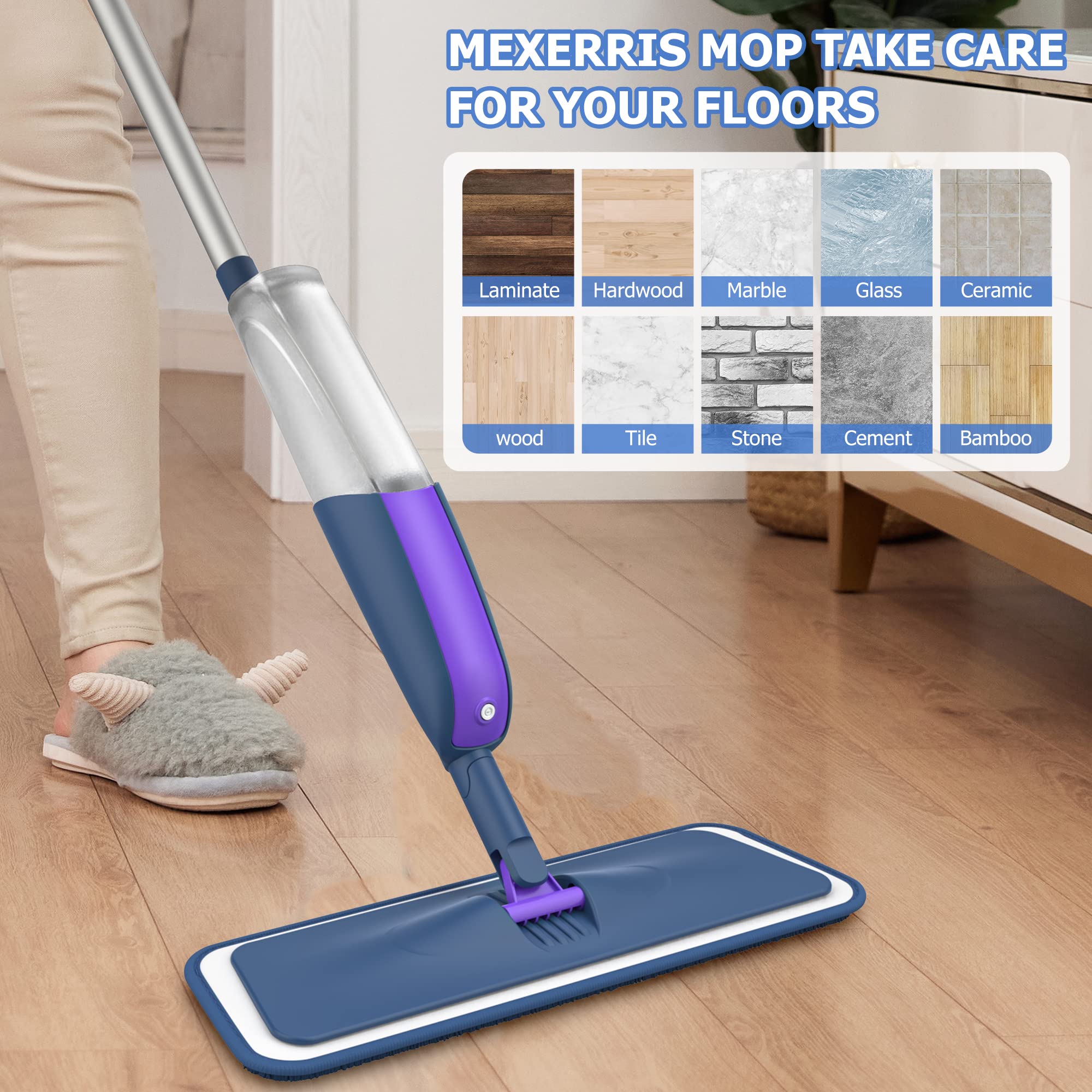 Spray Wet Mops for Floors Cleaning