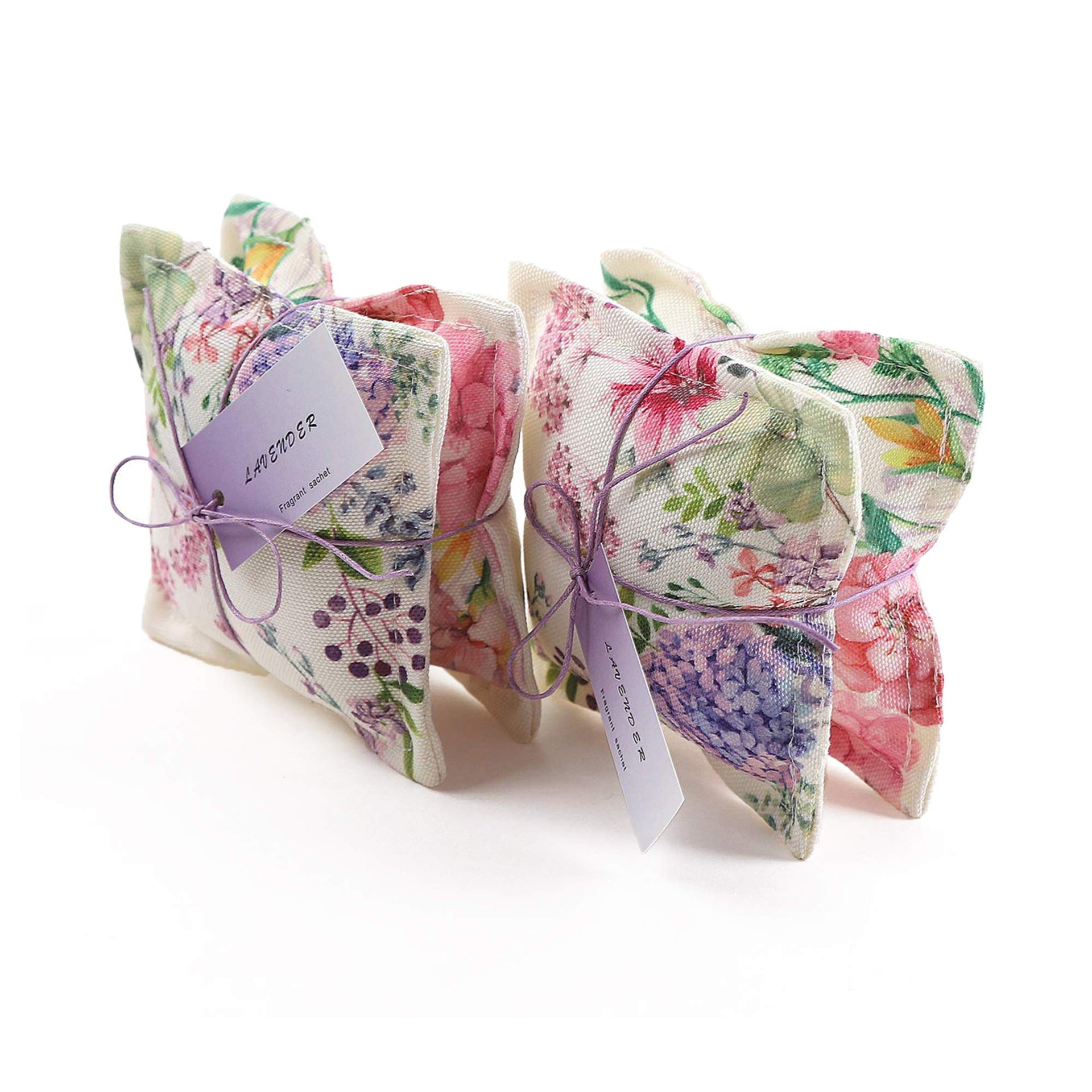 4 Pack Lavender Sachet Bags for Drawers and Closets (4 Count)