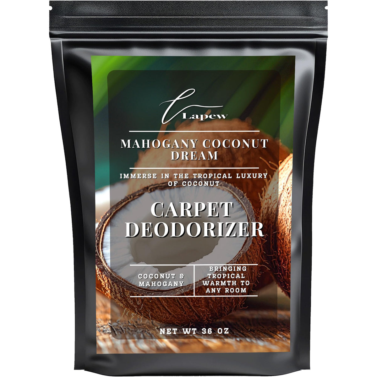 Mahogany Coconut Dream Carpet Deodorizer Powder (36 Ounce)