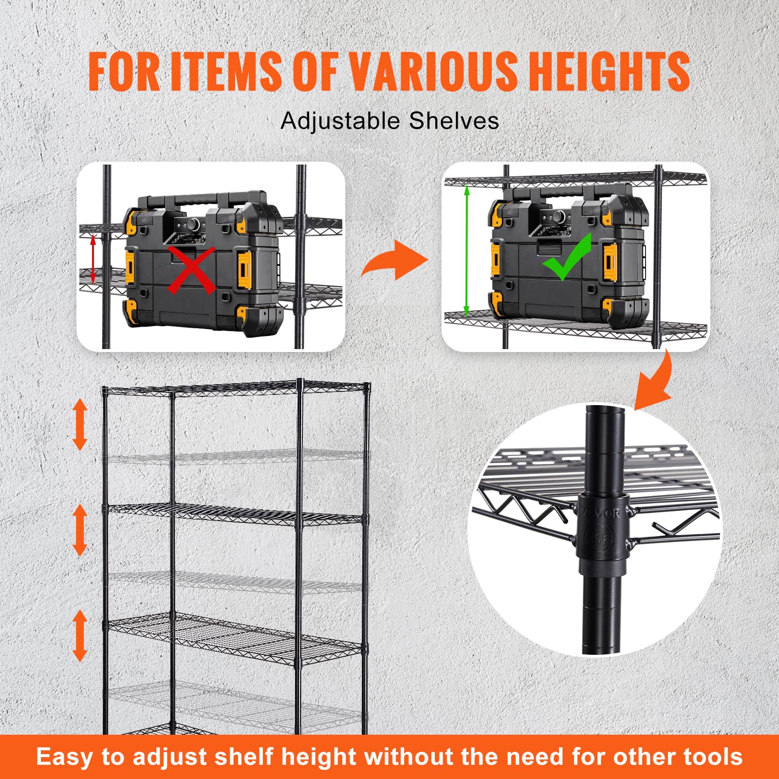 Storage Shelving Unit