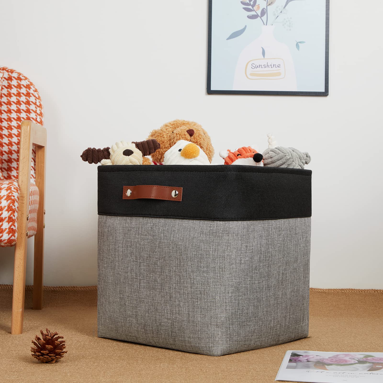 Storage Bins for Organizing (4 Count)