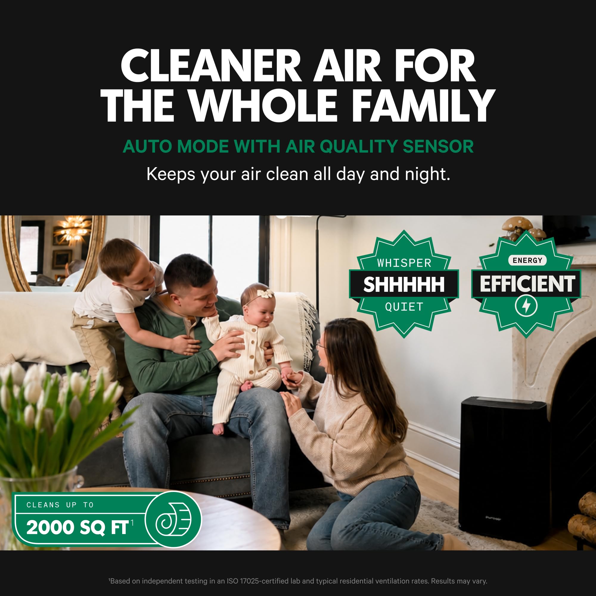 400 HEPA Air Purifier Large Room Air Cleaner up to 2 (2 Count)