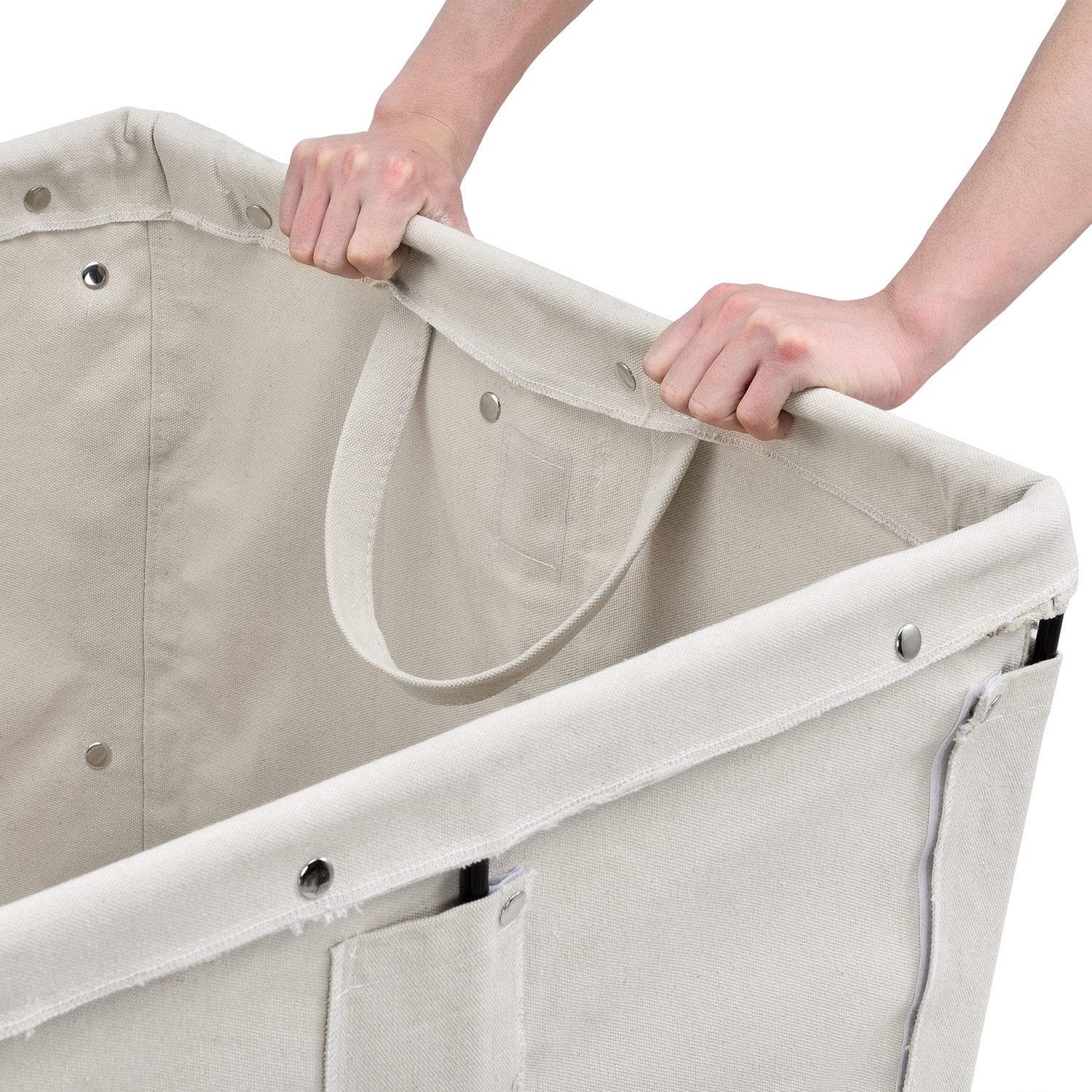 12 Bushel Canvas Basket Bulk Truck