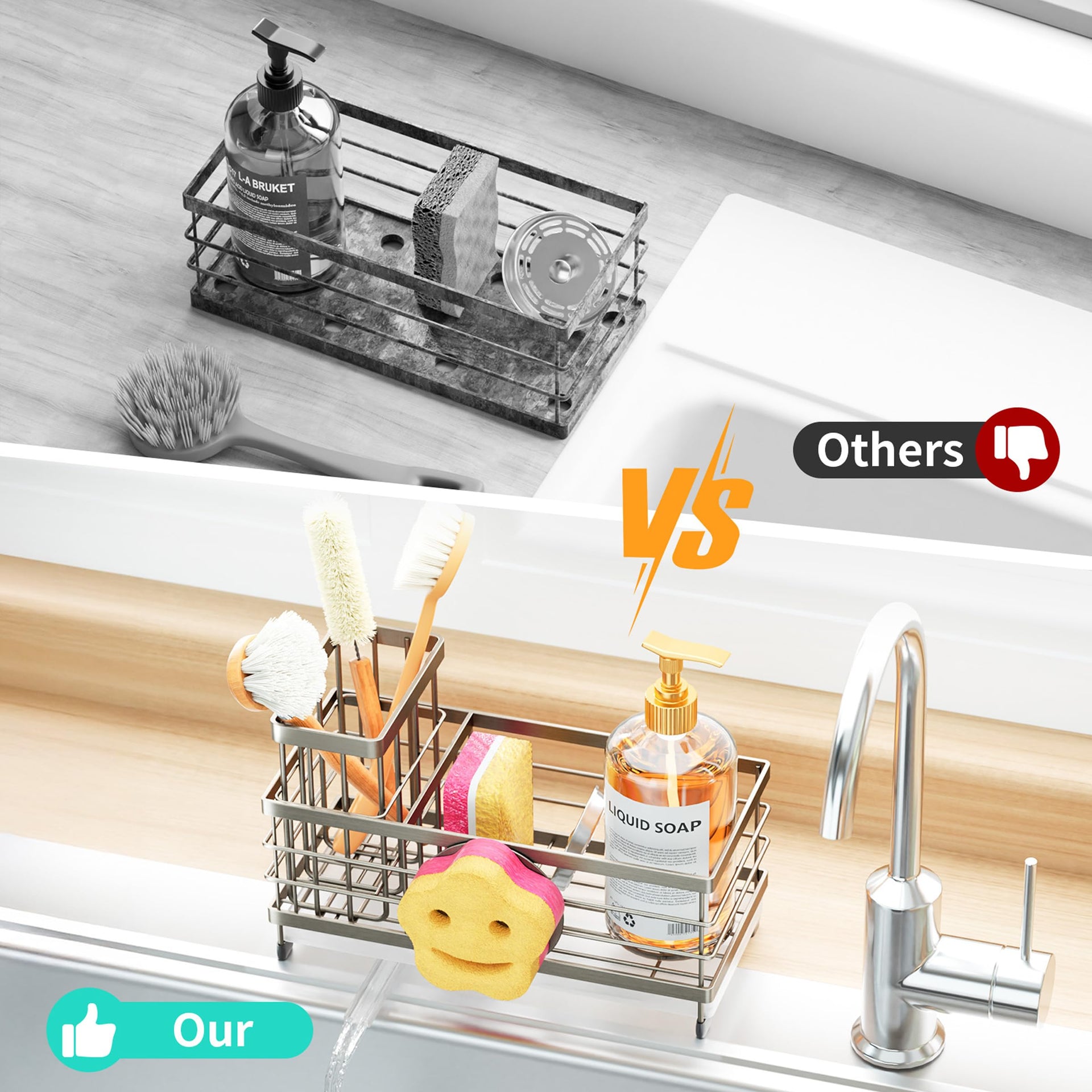 Sink Caddy Sponge Holder
