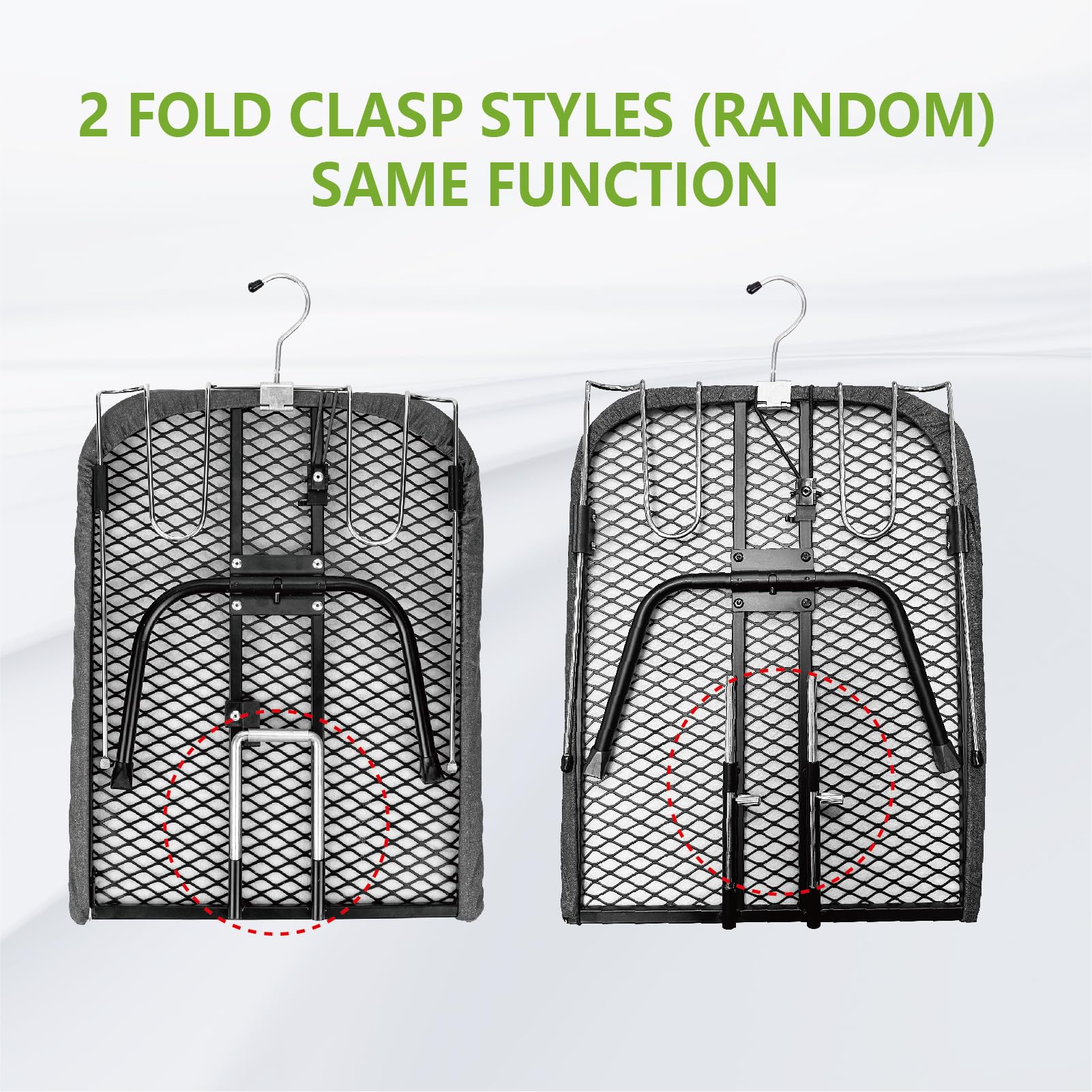 Metal Foldable Tabletop Ironing Board with Iron Rest
