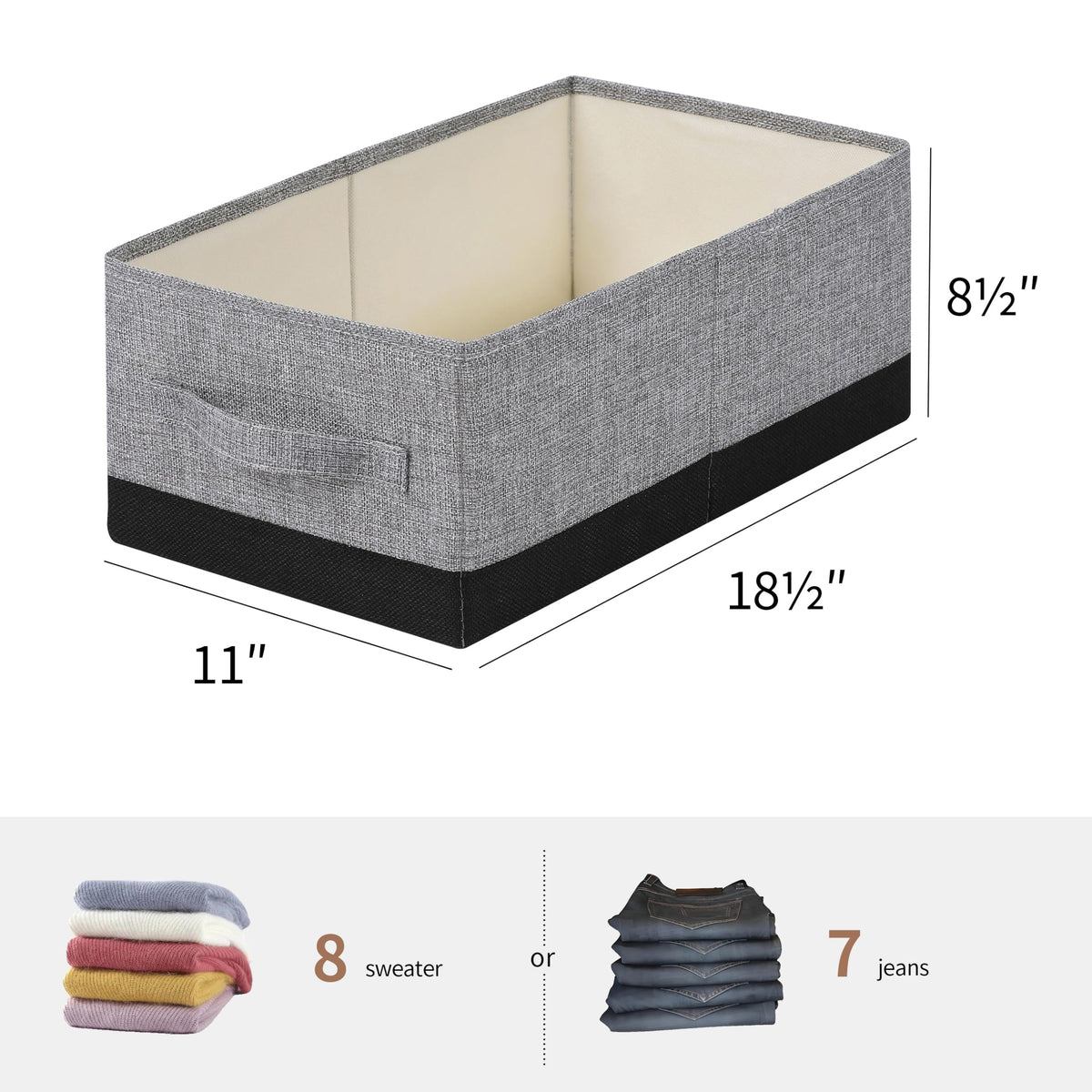 Linen Folding Storage Bins
