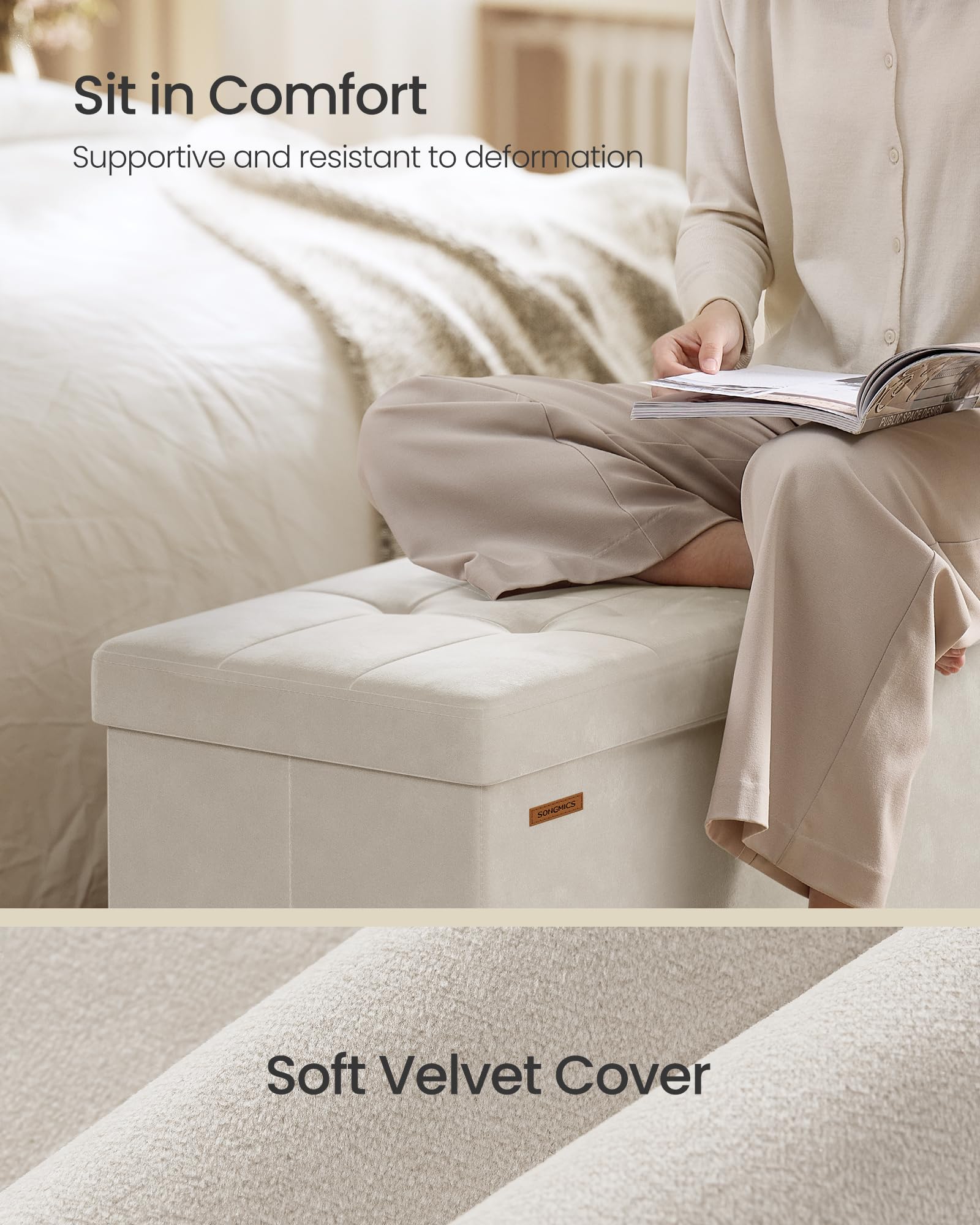 Storage Ottoman Bench