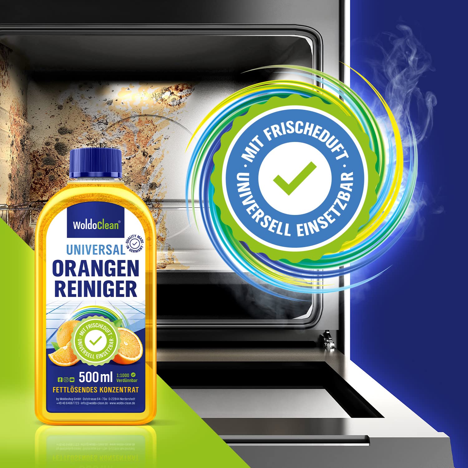 Orange Oil Cleaner Concentrated 25.36 fl oz (25.36 Fl Oz)