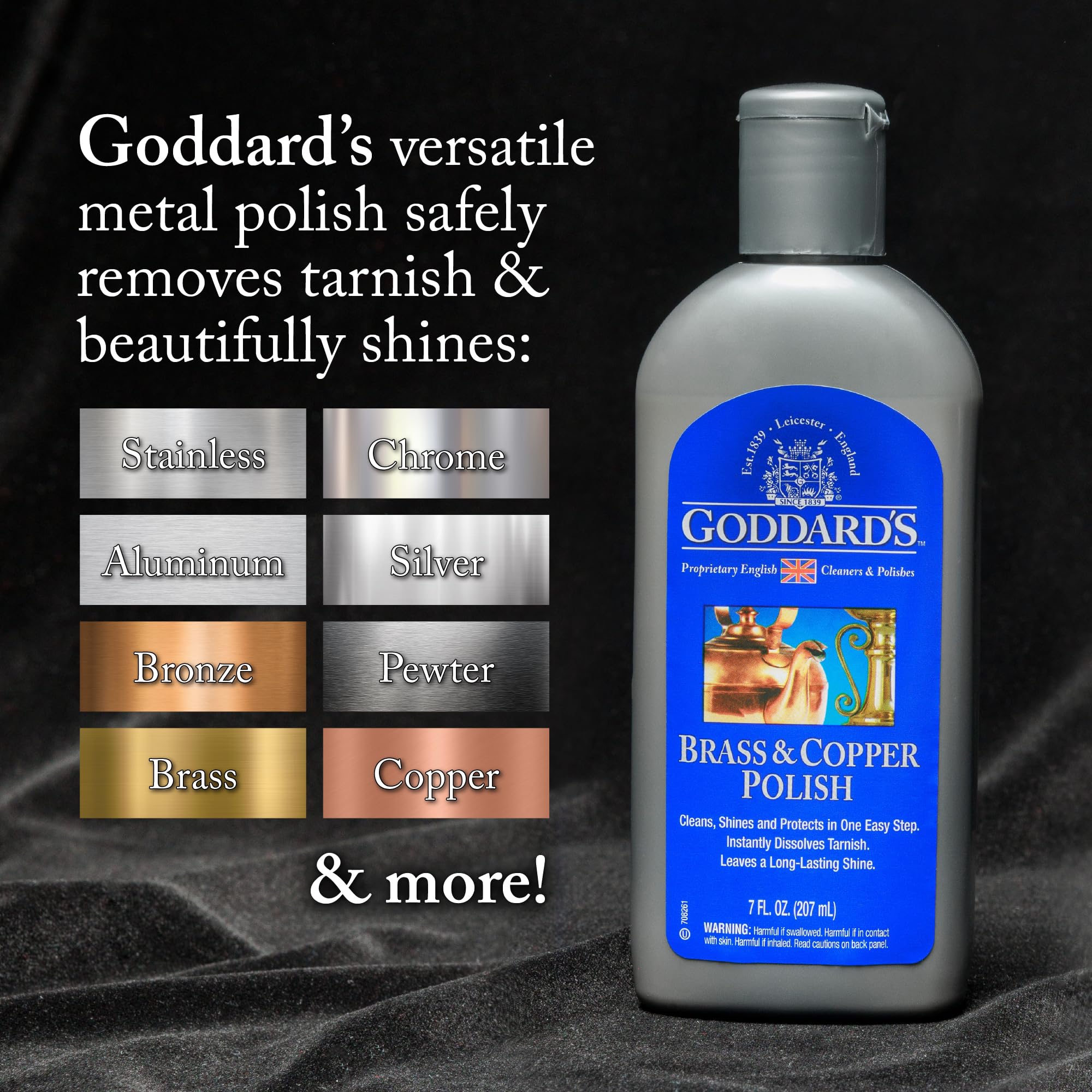 Brass & Copper Polish (7 Fl Oz)