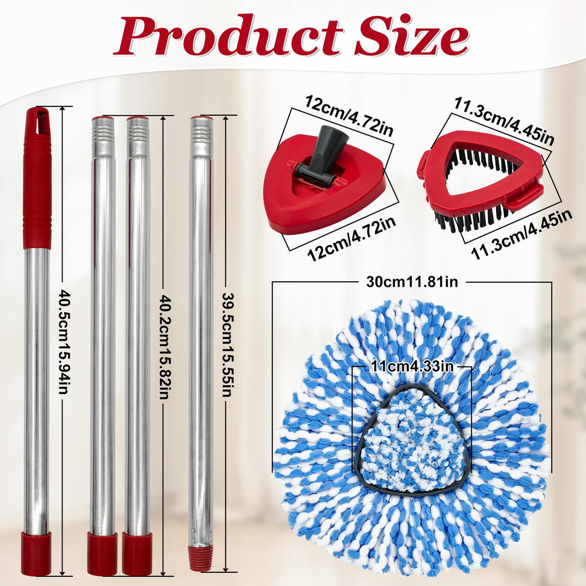 Mop Replacement for O (5 Count)