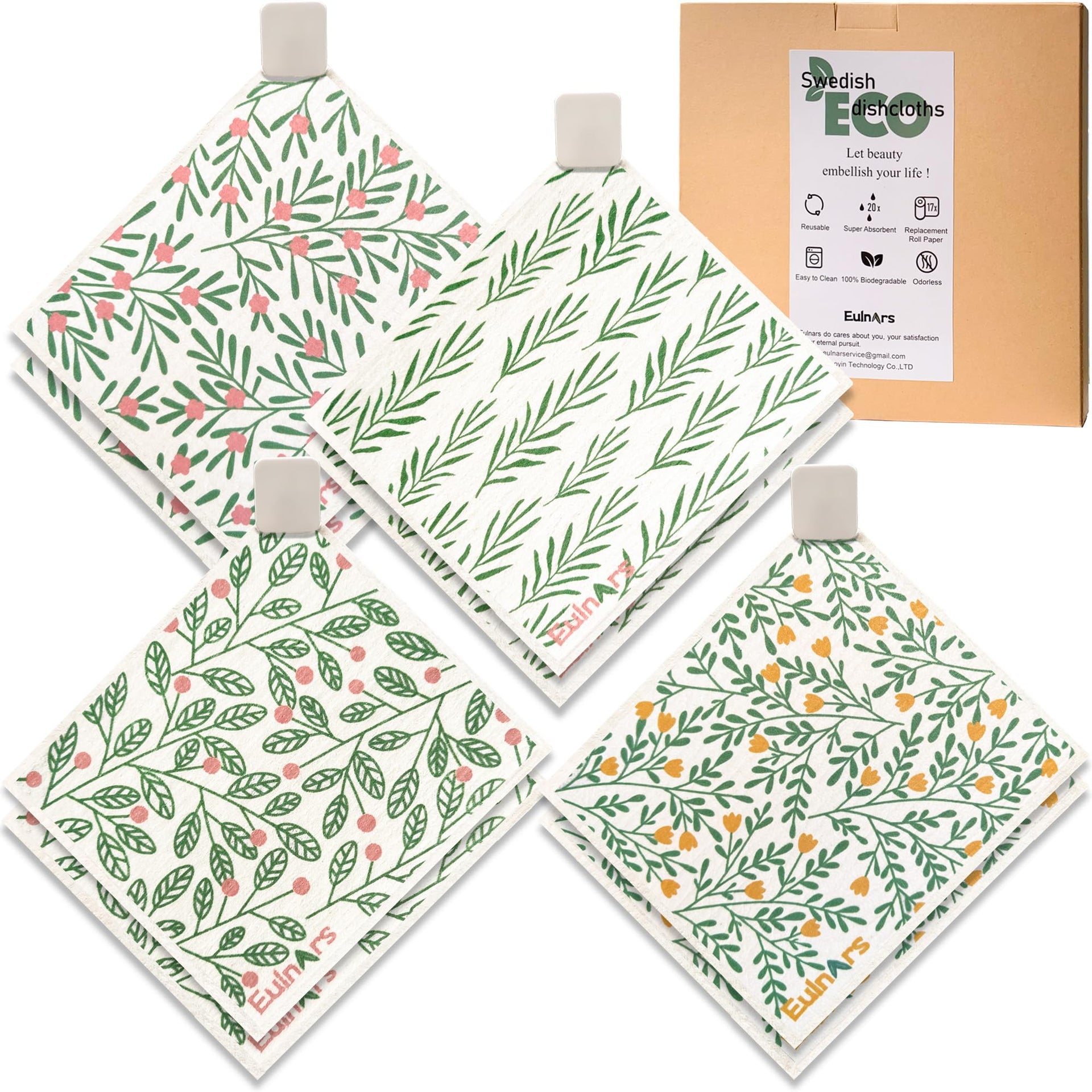 Swedish Dishcloths for Kitchen (8 Count)