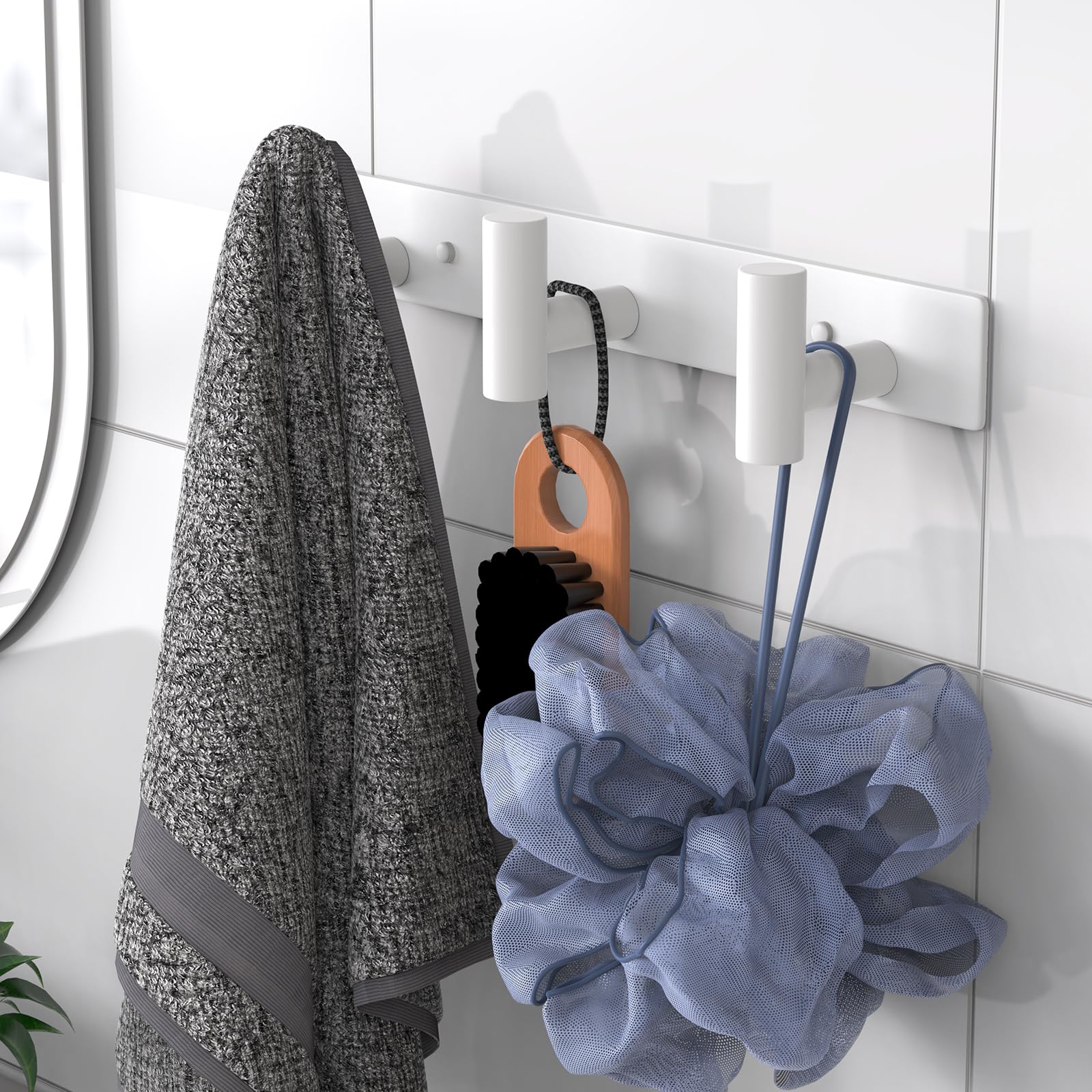 Hat and Coat Wall Mount Rack (2 Count)