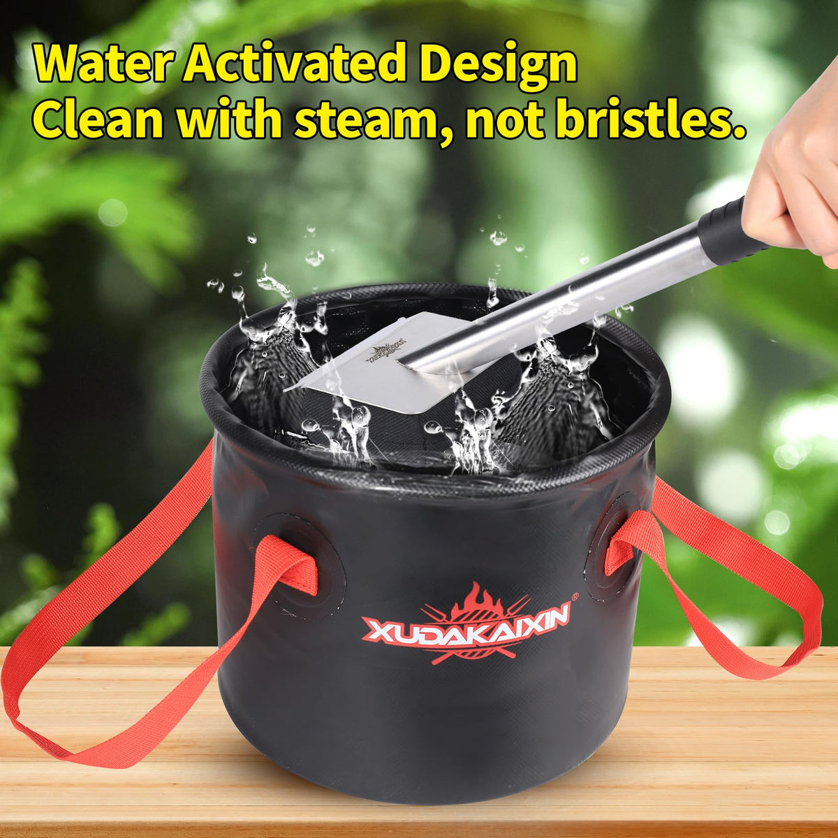 Grill Brush Dunk Tank