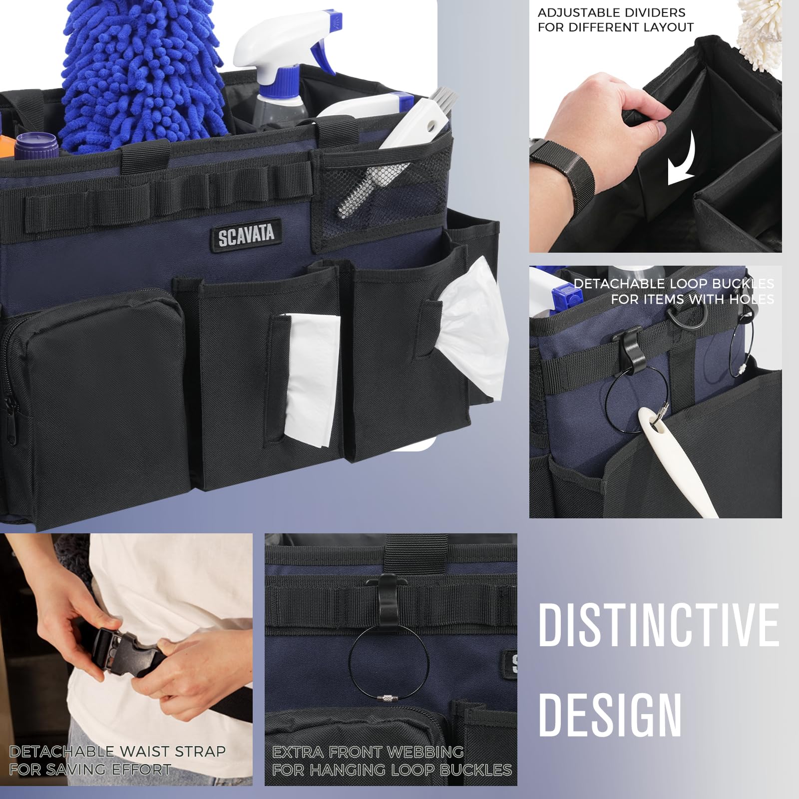 Wearable Cleaning Caddy Bag