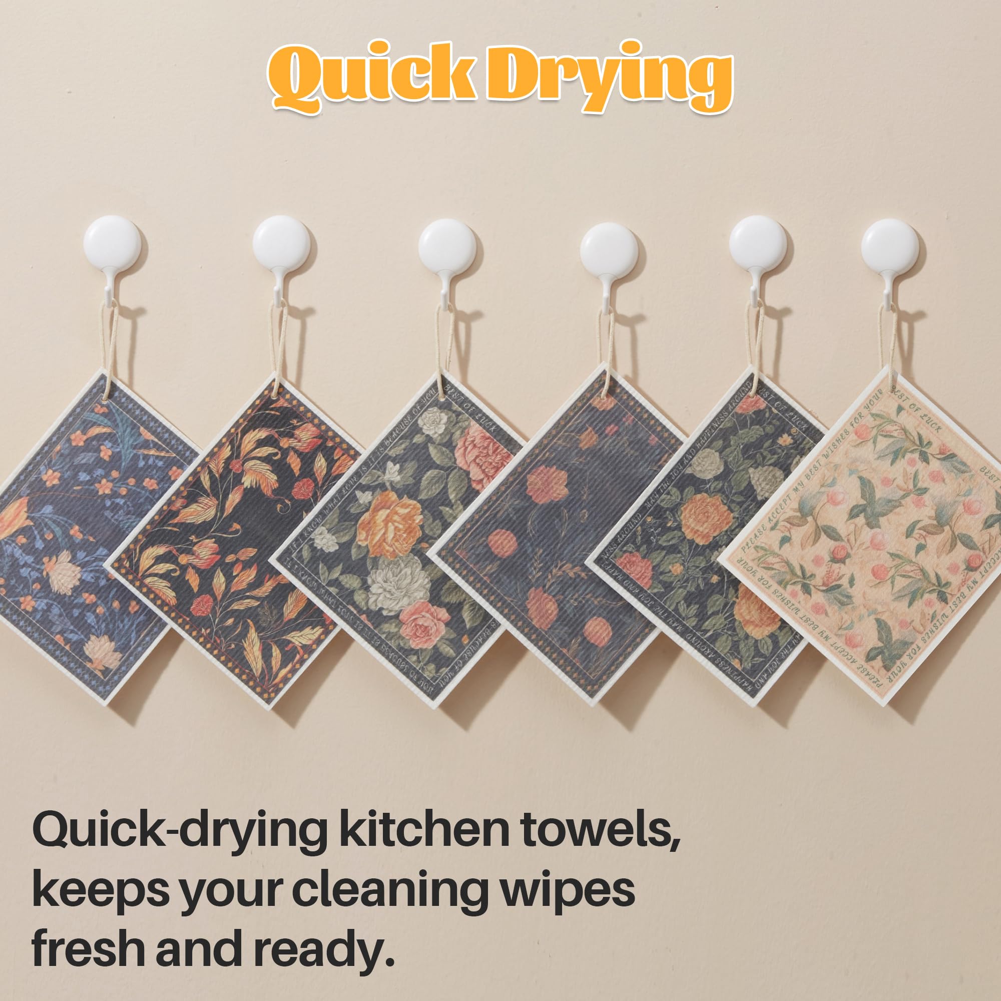 12 Pack Decorate Cleaning Cloth (12 Count)