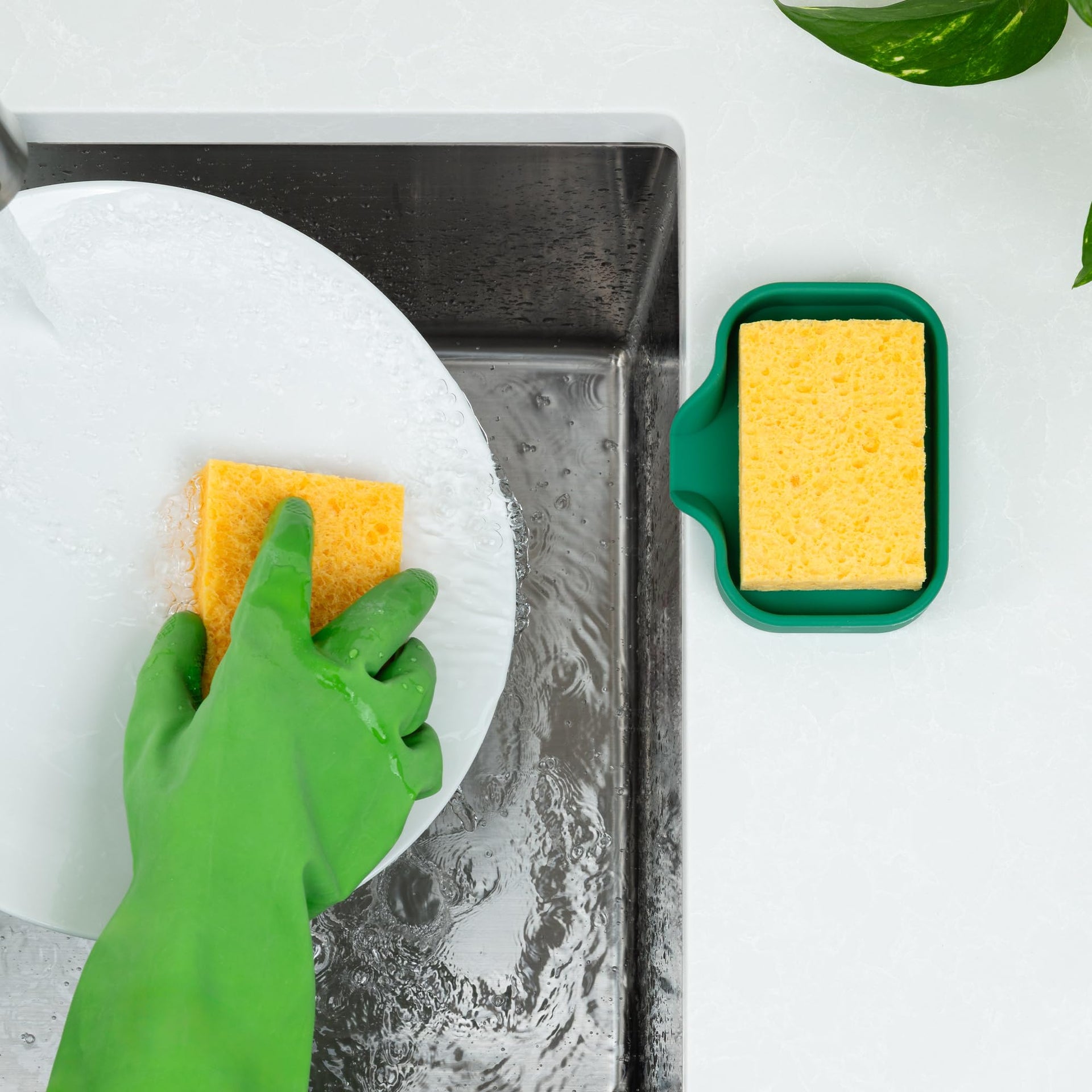 Small Silicone Sponge Holder