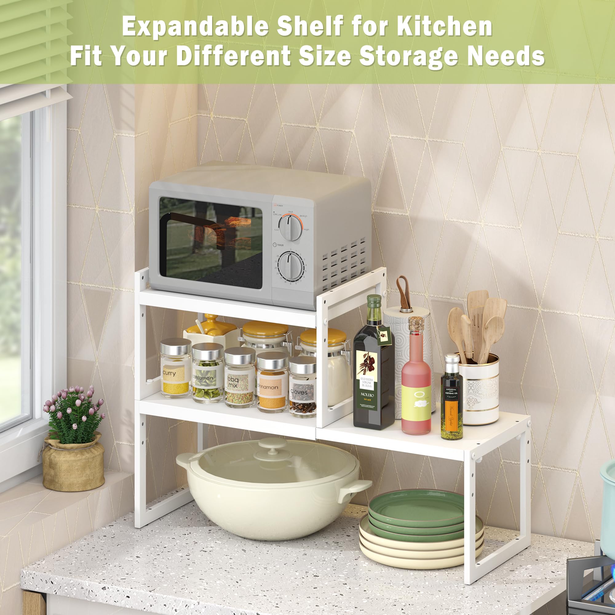 Expandable Cabinet Shelf Organizer