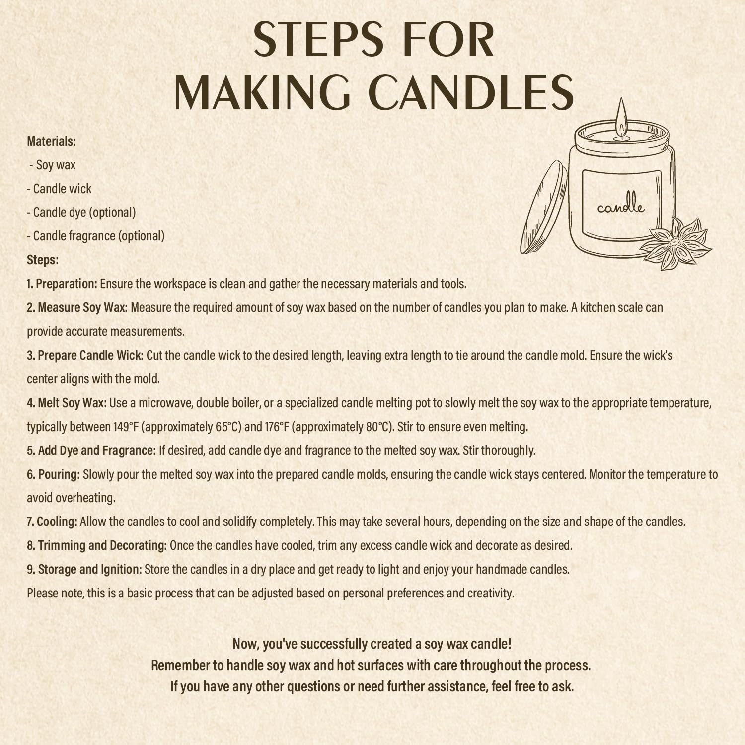 Soy Wax Flakes