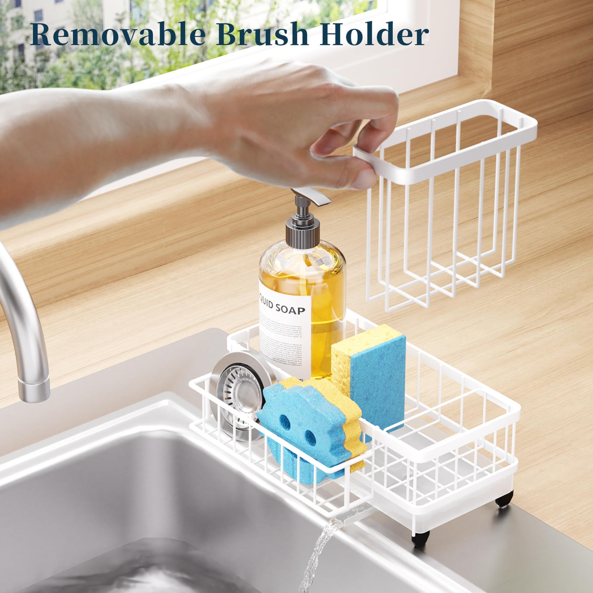 Sponge Holder for Kitchen Sink