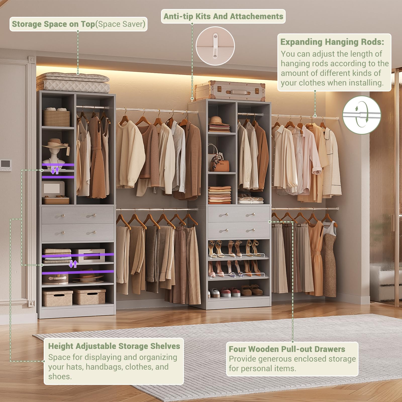 Closet System (10 Foot)