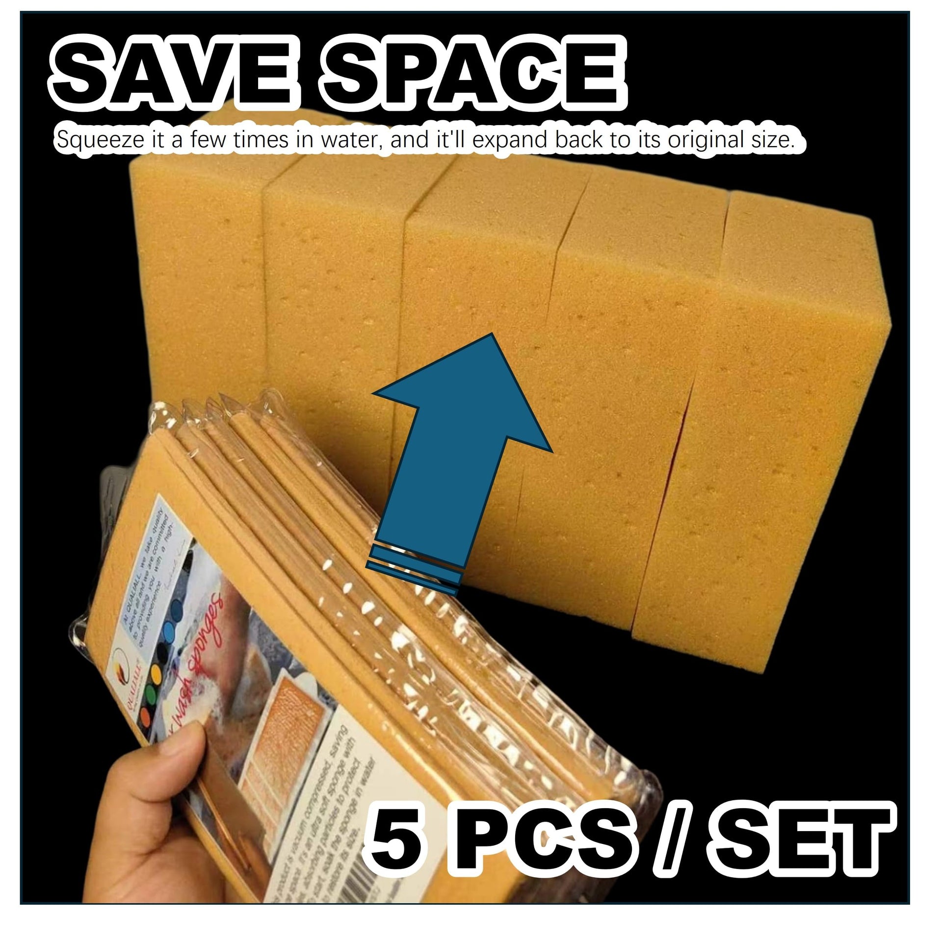 Car Wash Sponges (6 Count)