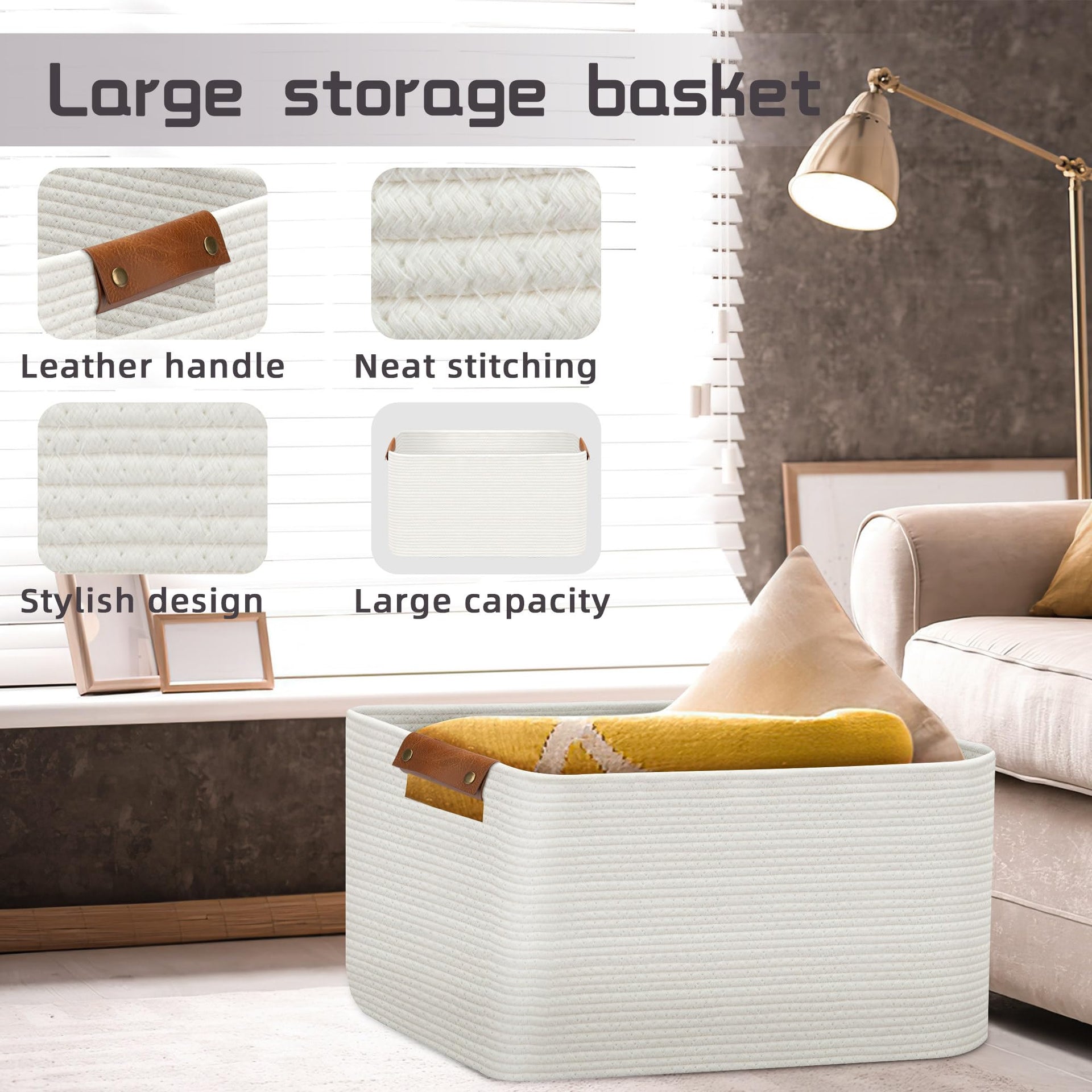 Large Collapsible Laundry Basket