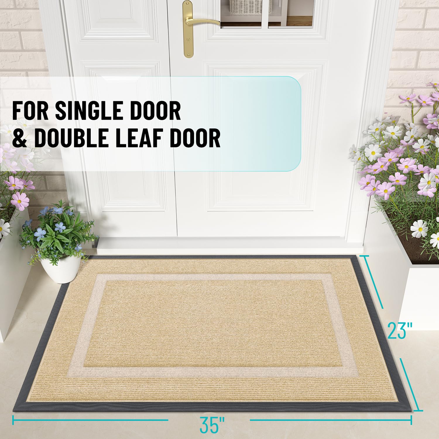 Front Door Mat Outside 35x23