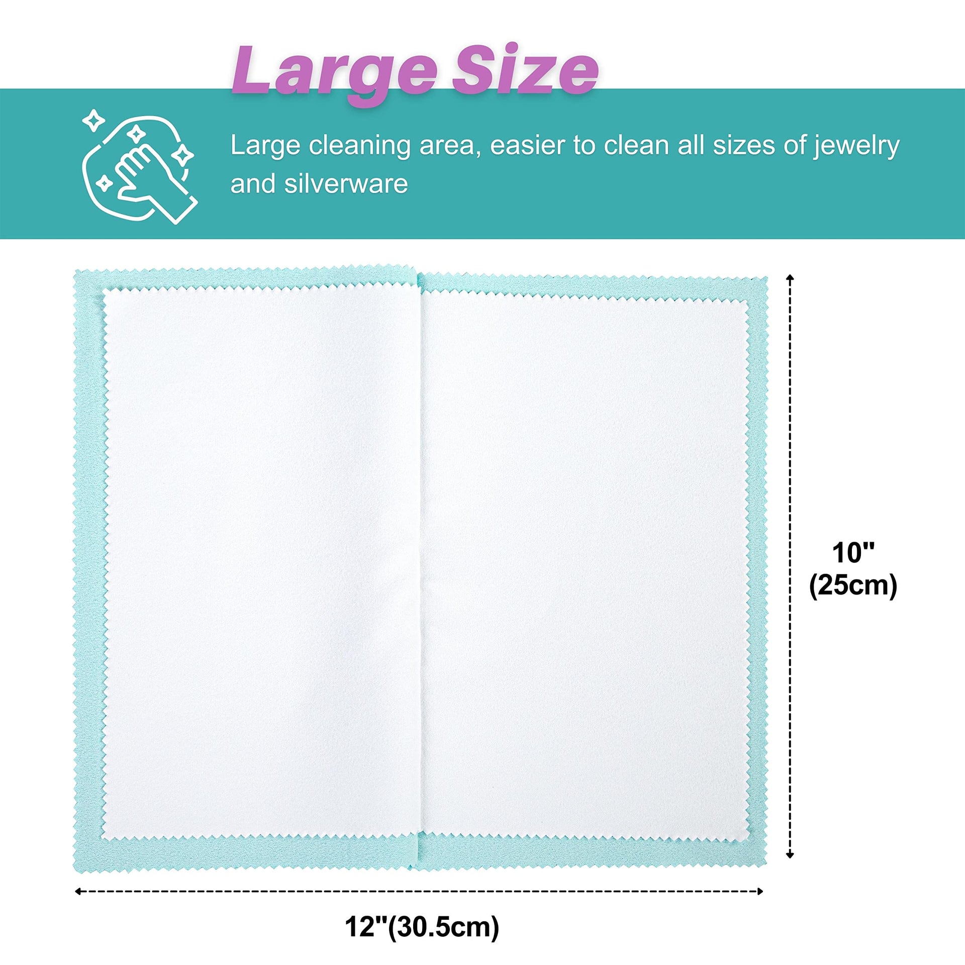 3 Pack Silver Polishing Cloth (3 Count)