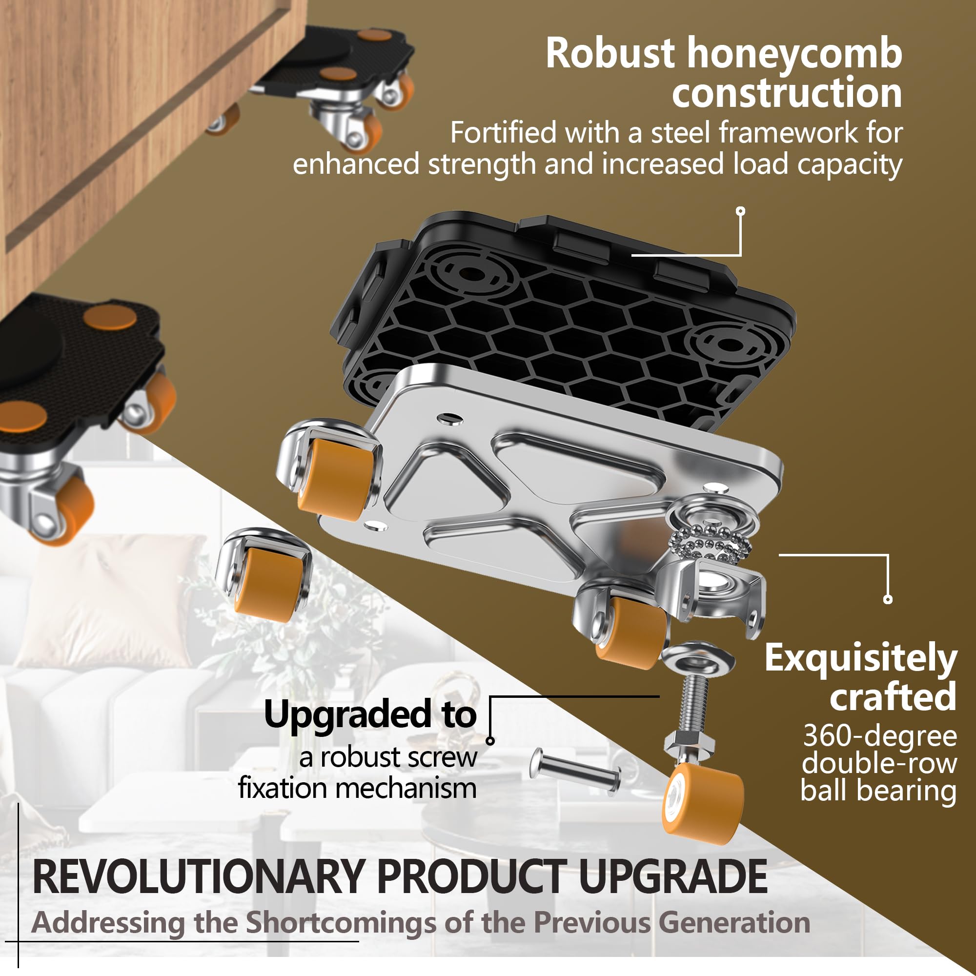 Furniture Mover with Wheels (5 Count)