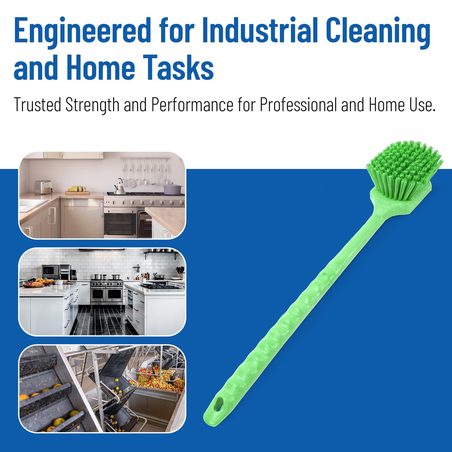 20" Floater Scrub Brush with Long Handle