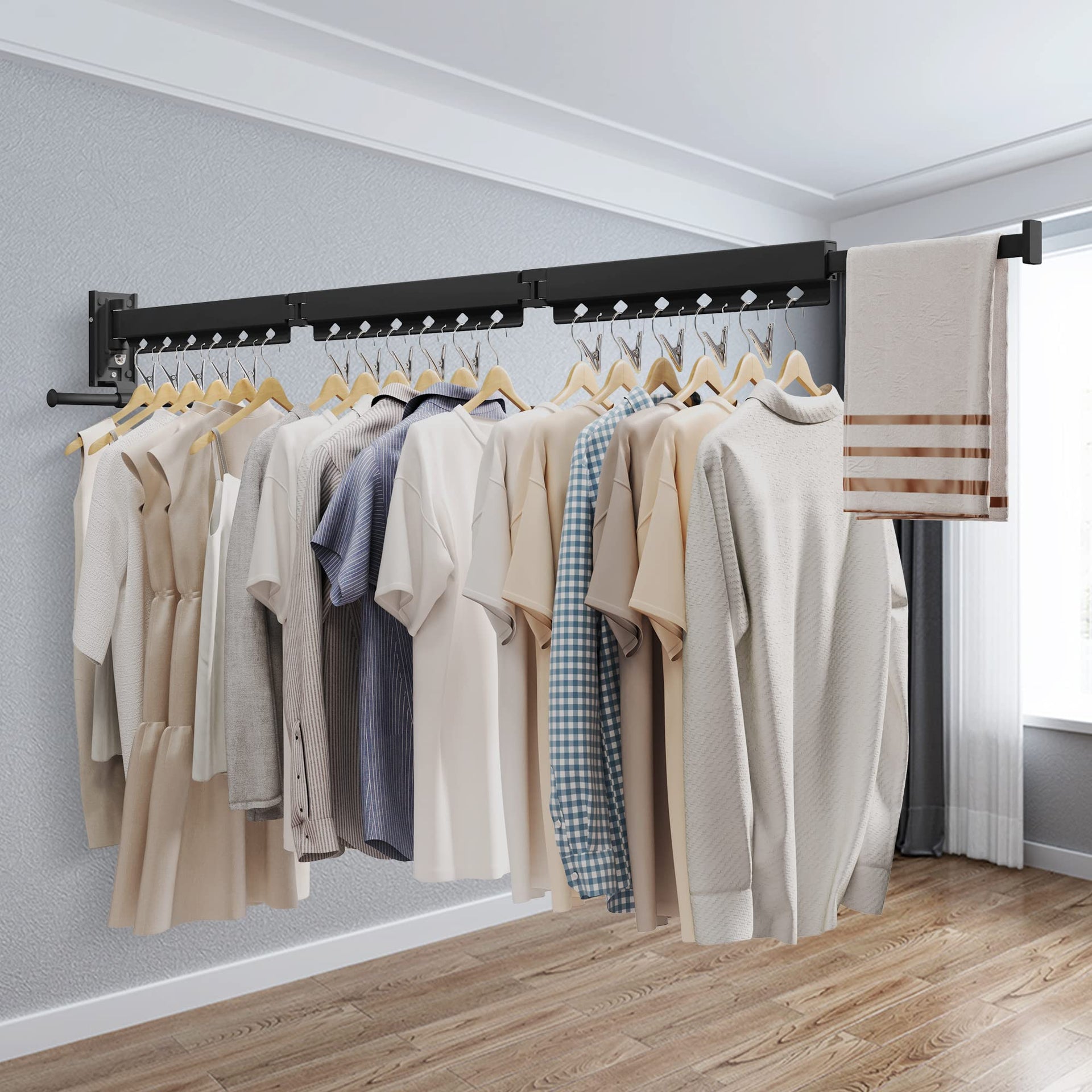Wall Mounted Clothes Hanger