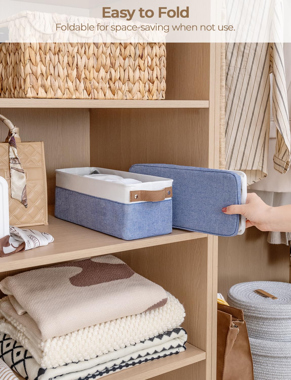 Narrow Storage Bins (2 Count)