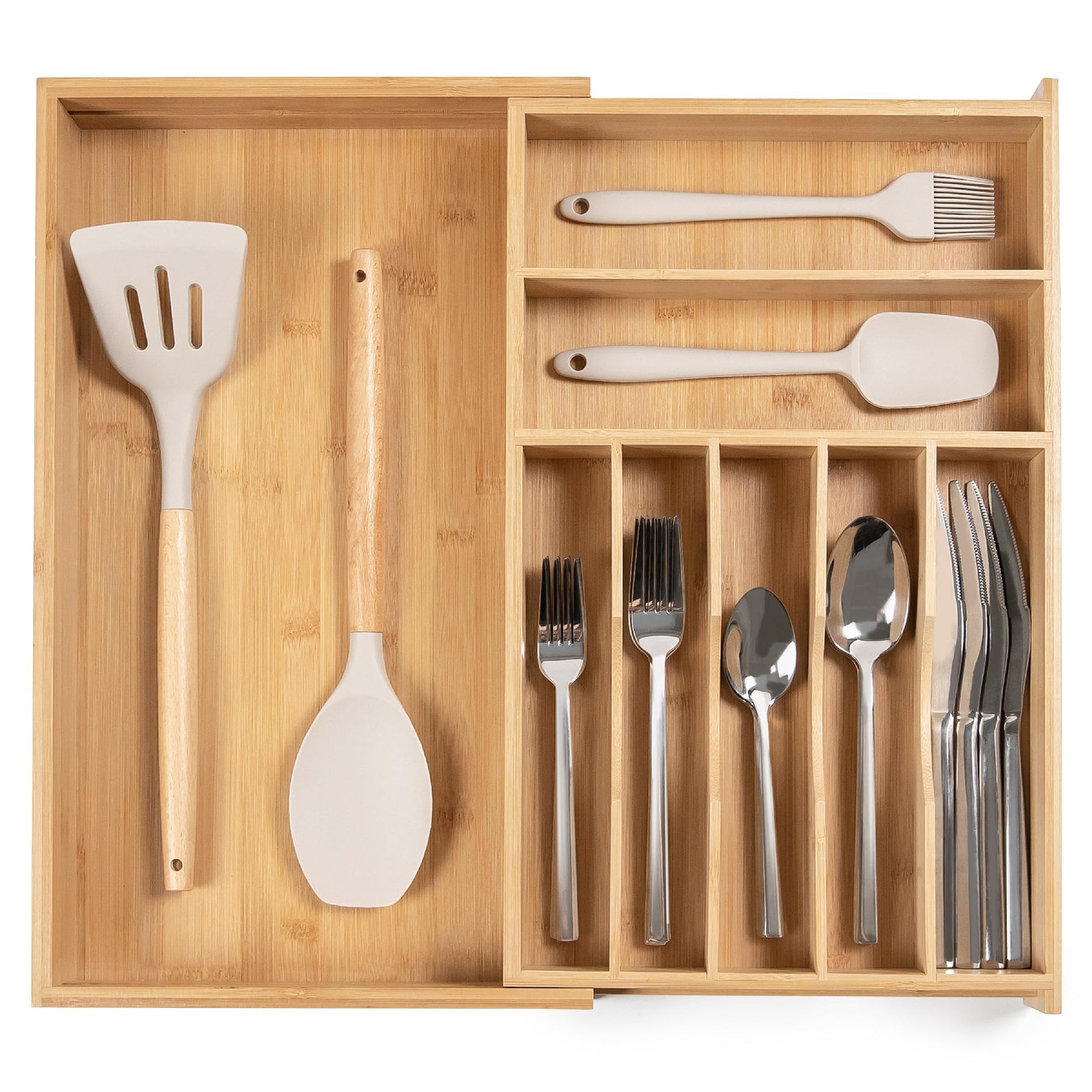Silverware & Utensil Drawer Organizer