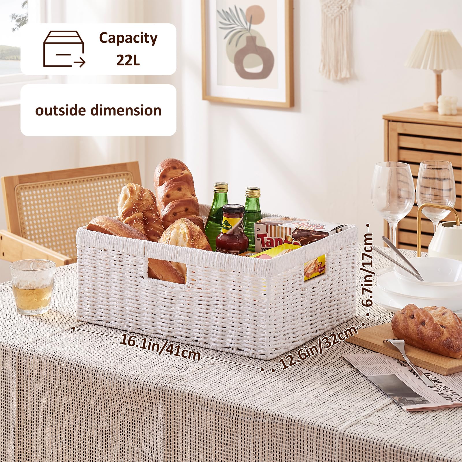 Wicker Storage Basket