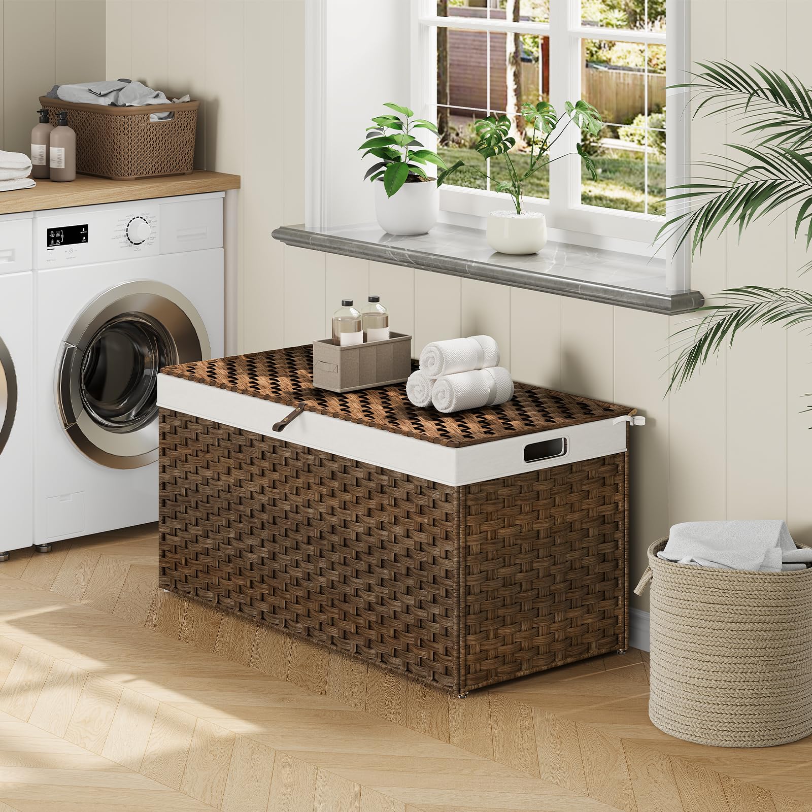 Storage Basket with Lid - ModHome Supplies