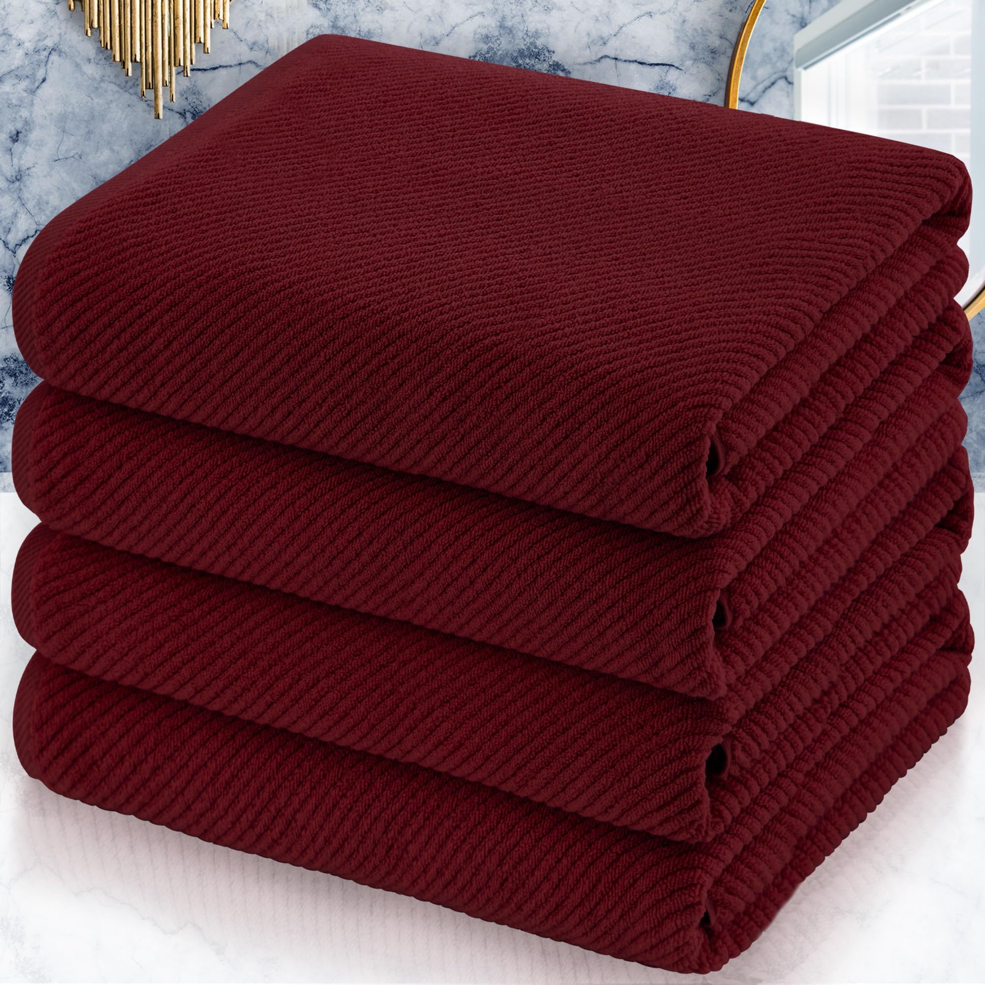 Bath Towels 4PC (4 Count)