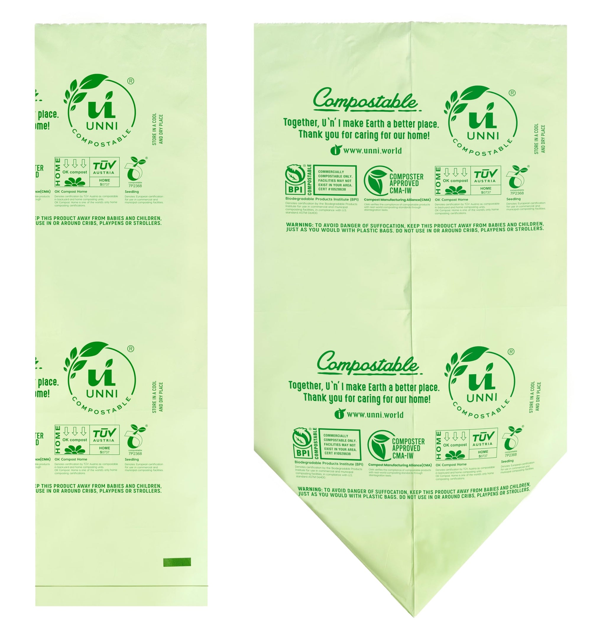 50 55 Gallon Compostable Bags (10 Count)