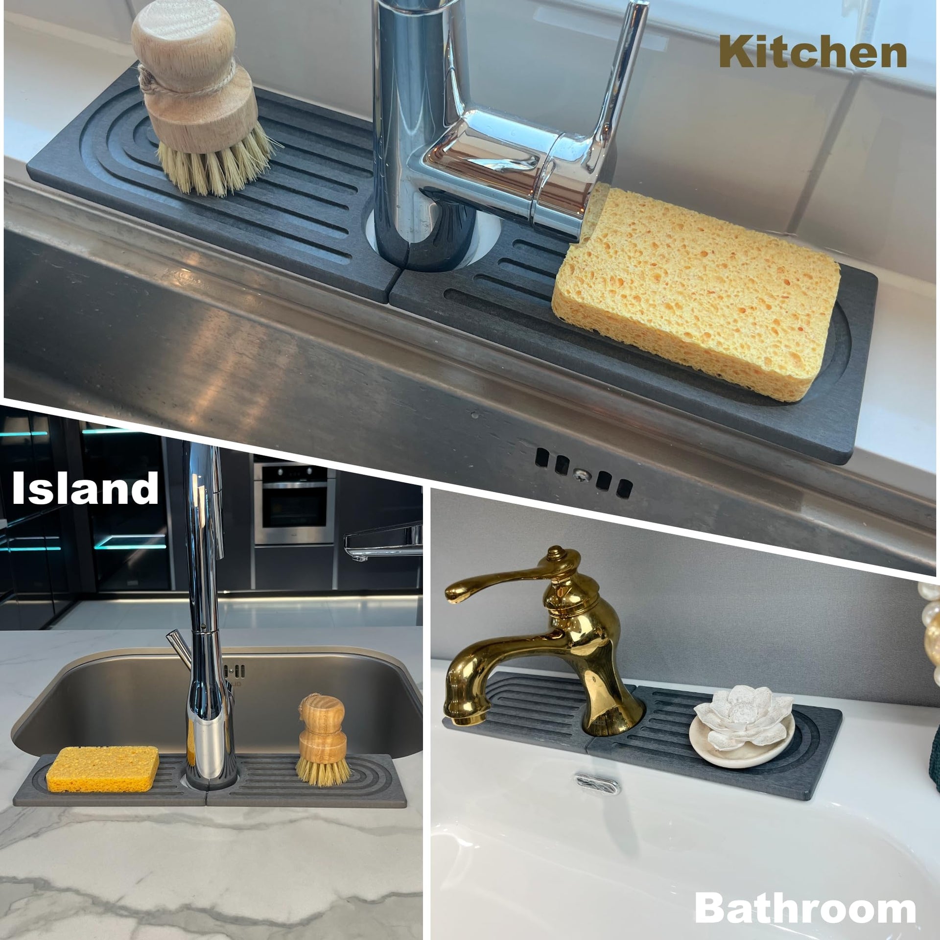 Faucet Mat for Kitchen Sink