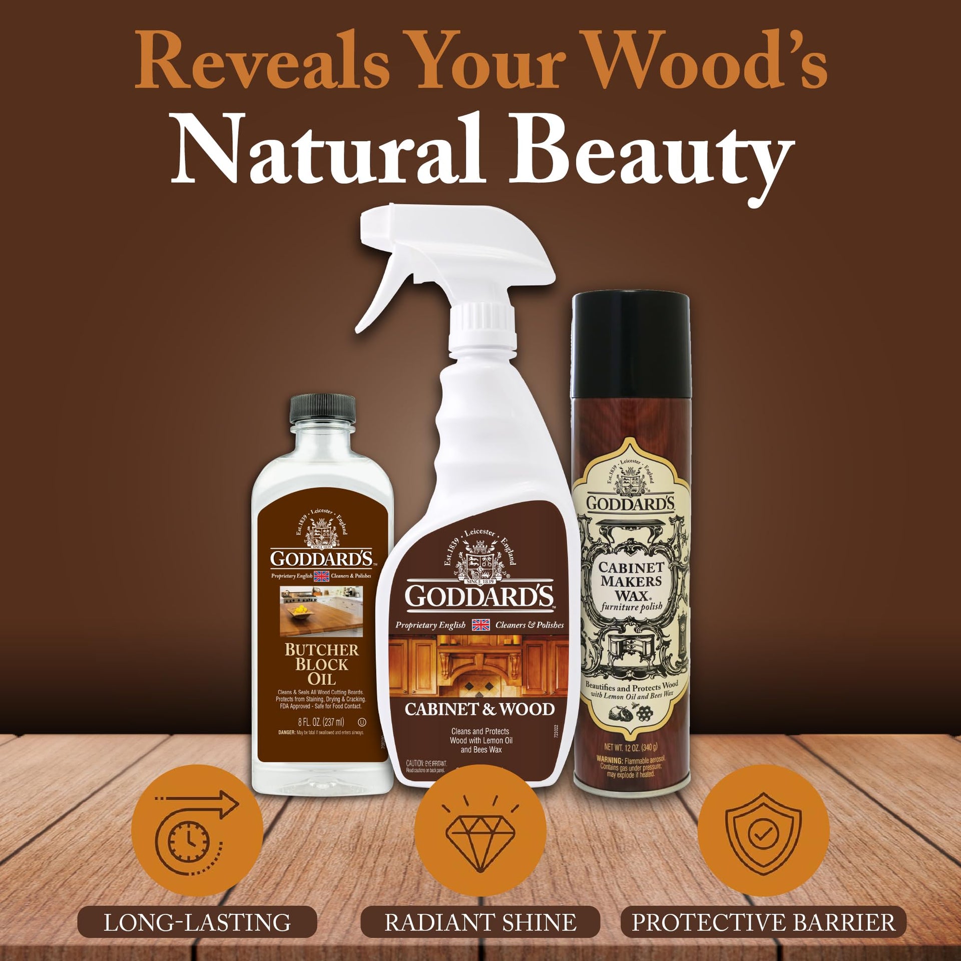 Cabinet & Wood Cleaning Spray (46 Ounce)