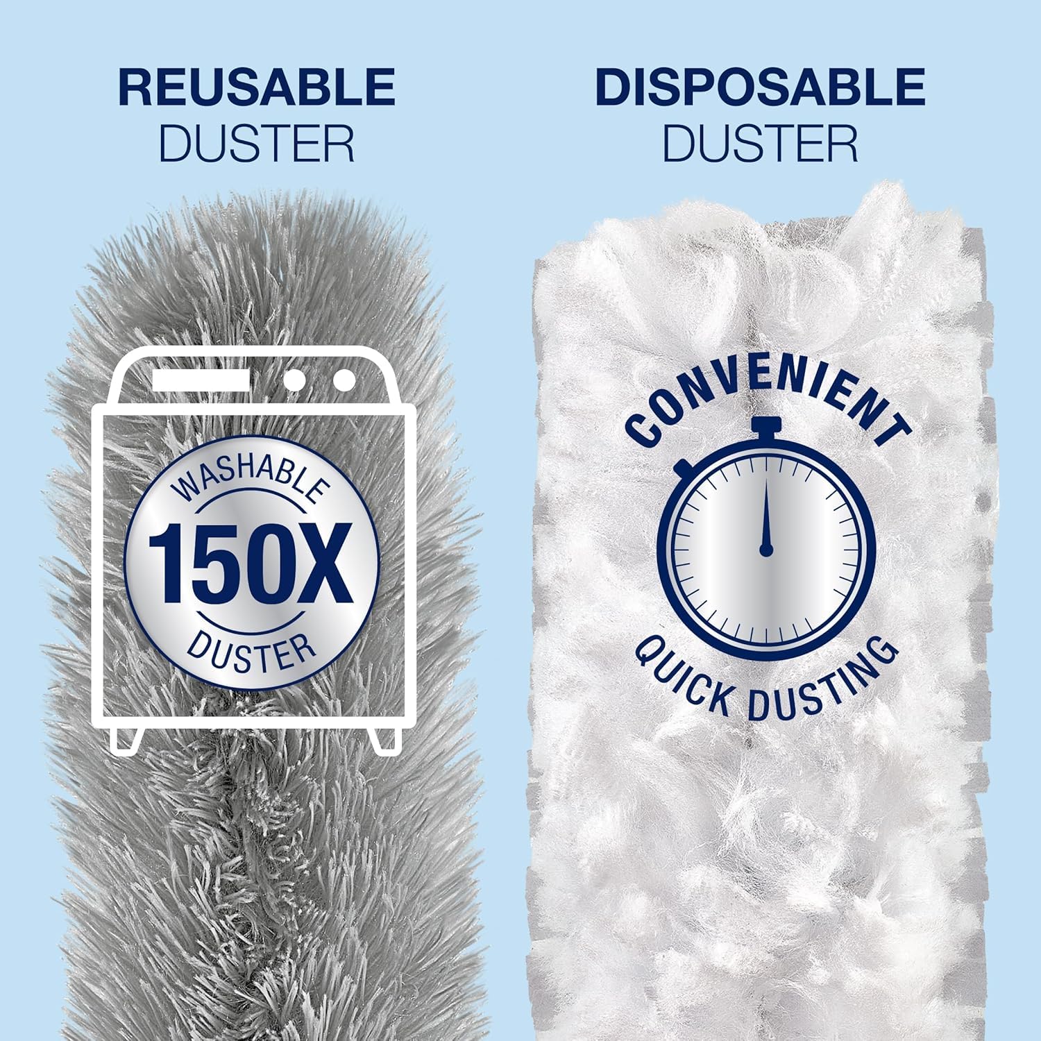 High Performance Dusting System with Compact Handle