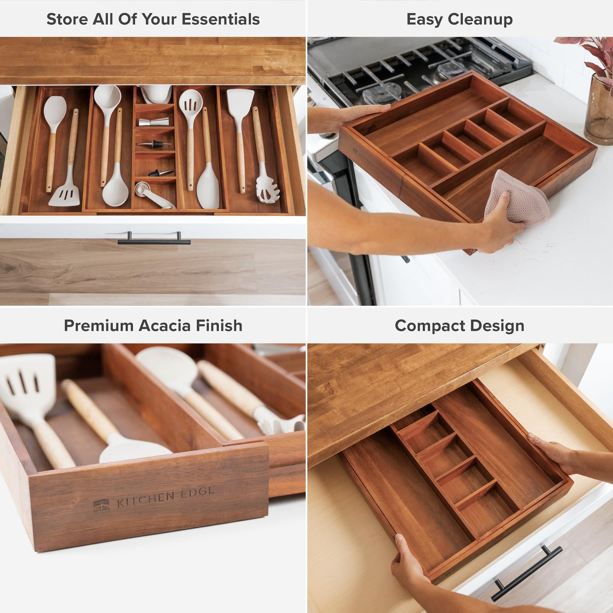 Utensil & Junk Drawer Organizer