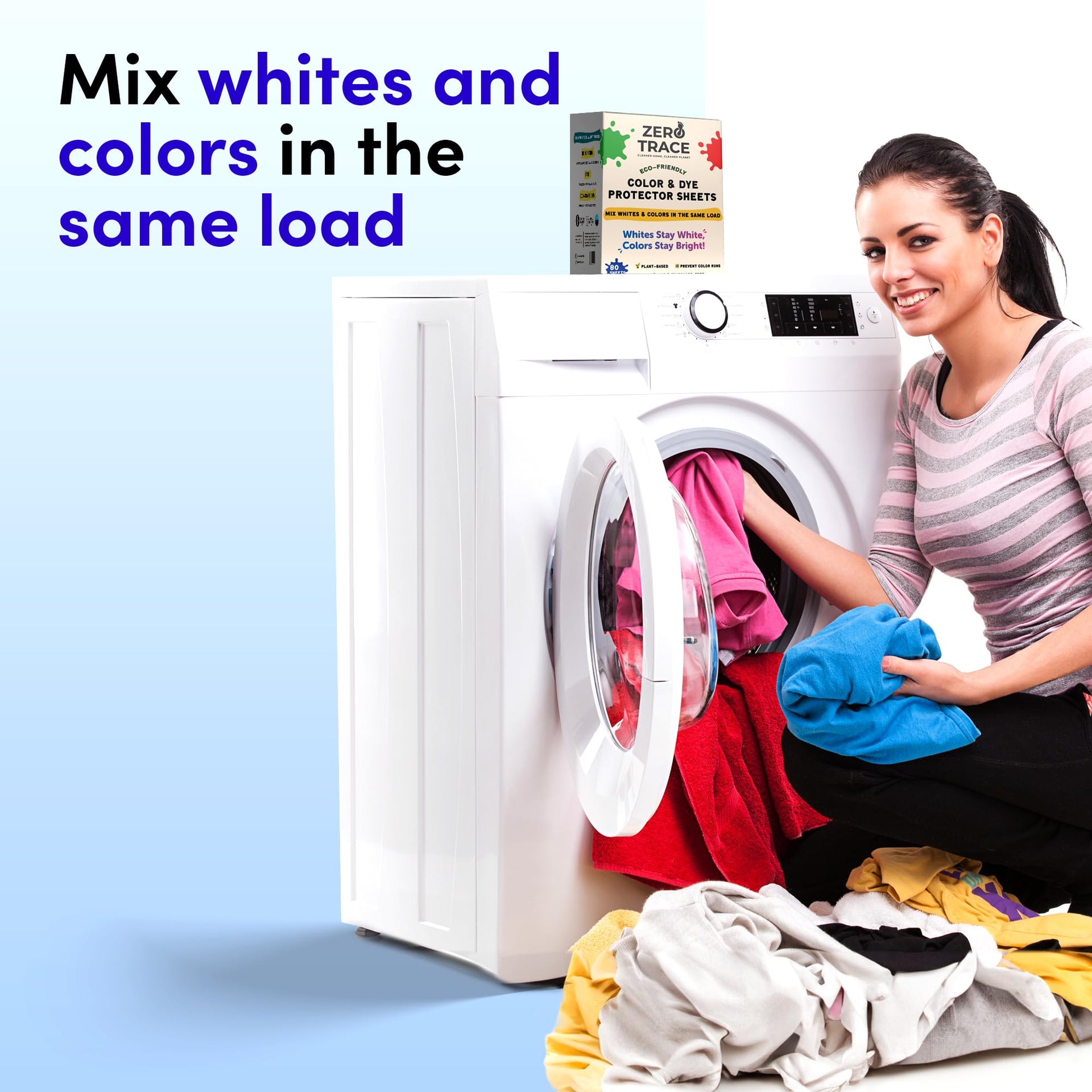 Color Catchers for Laundry (80 Count)