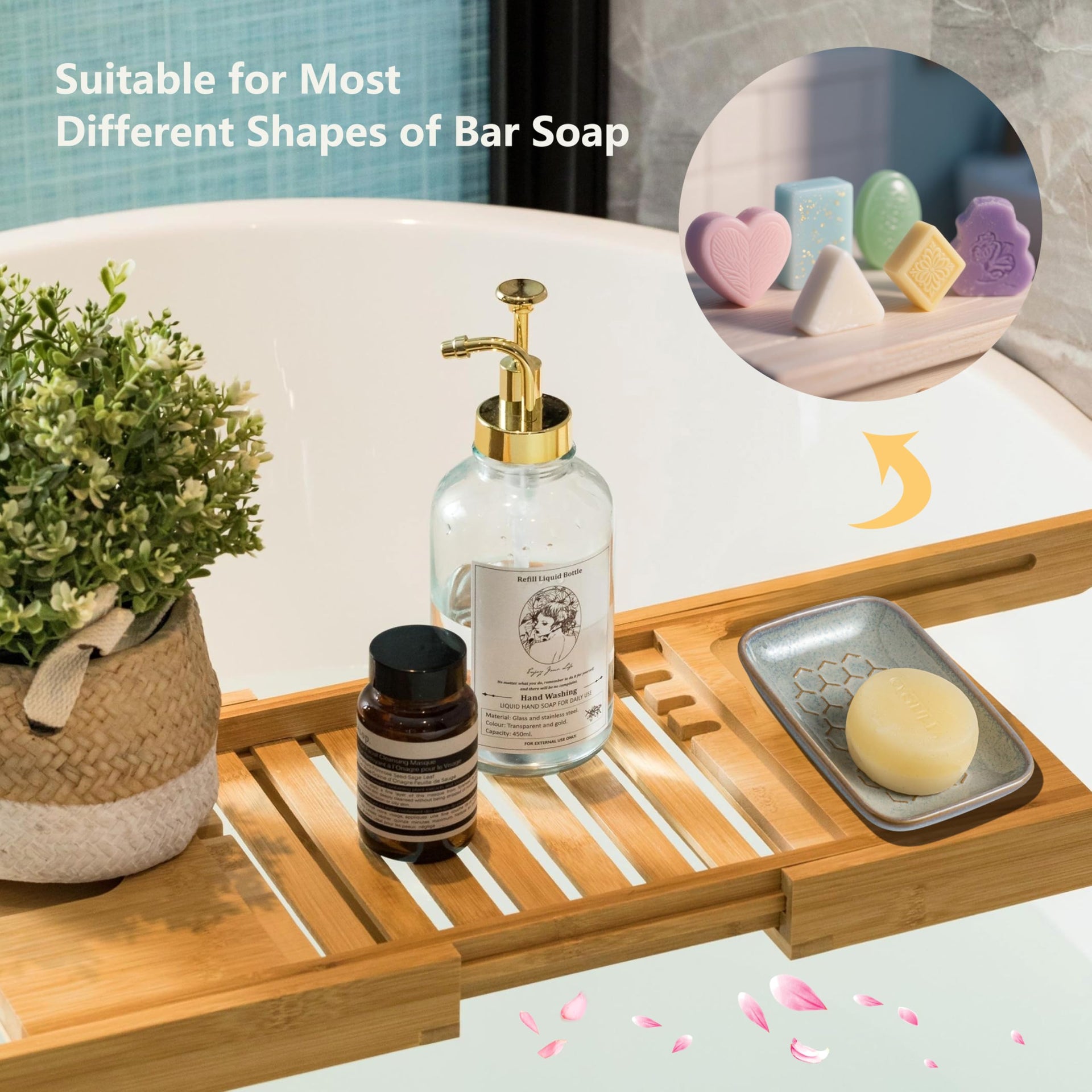 Ceramic Soap Dish for Shower