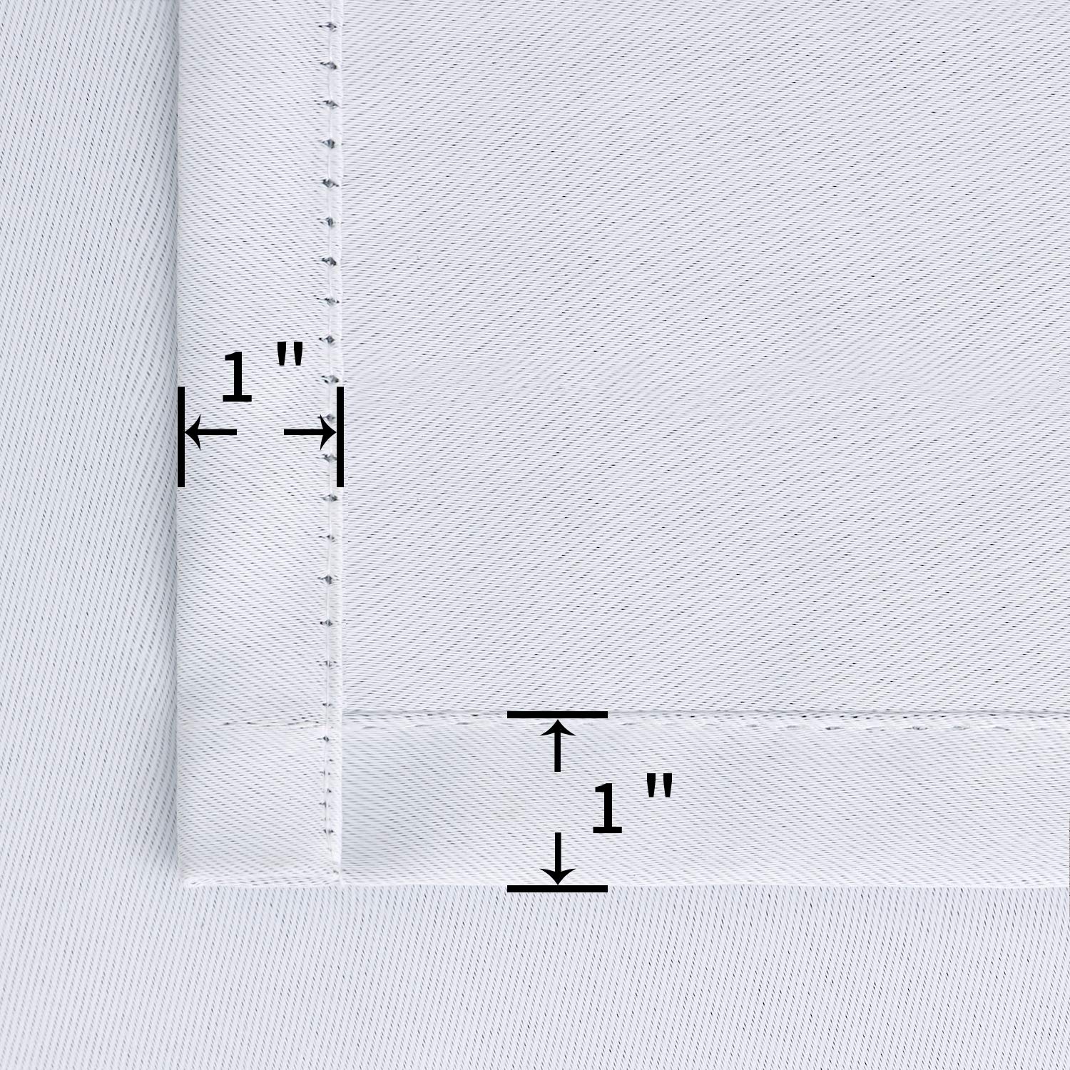 Short Curtains for Kitchen Window Over Sink (2 Count)