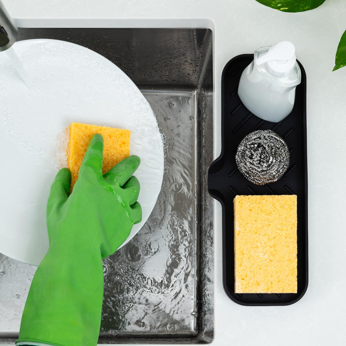 Large Silicone Sponge Holder