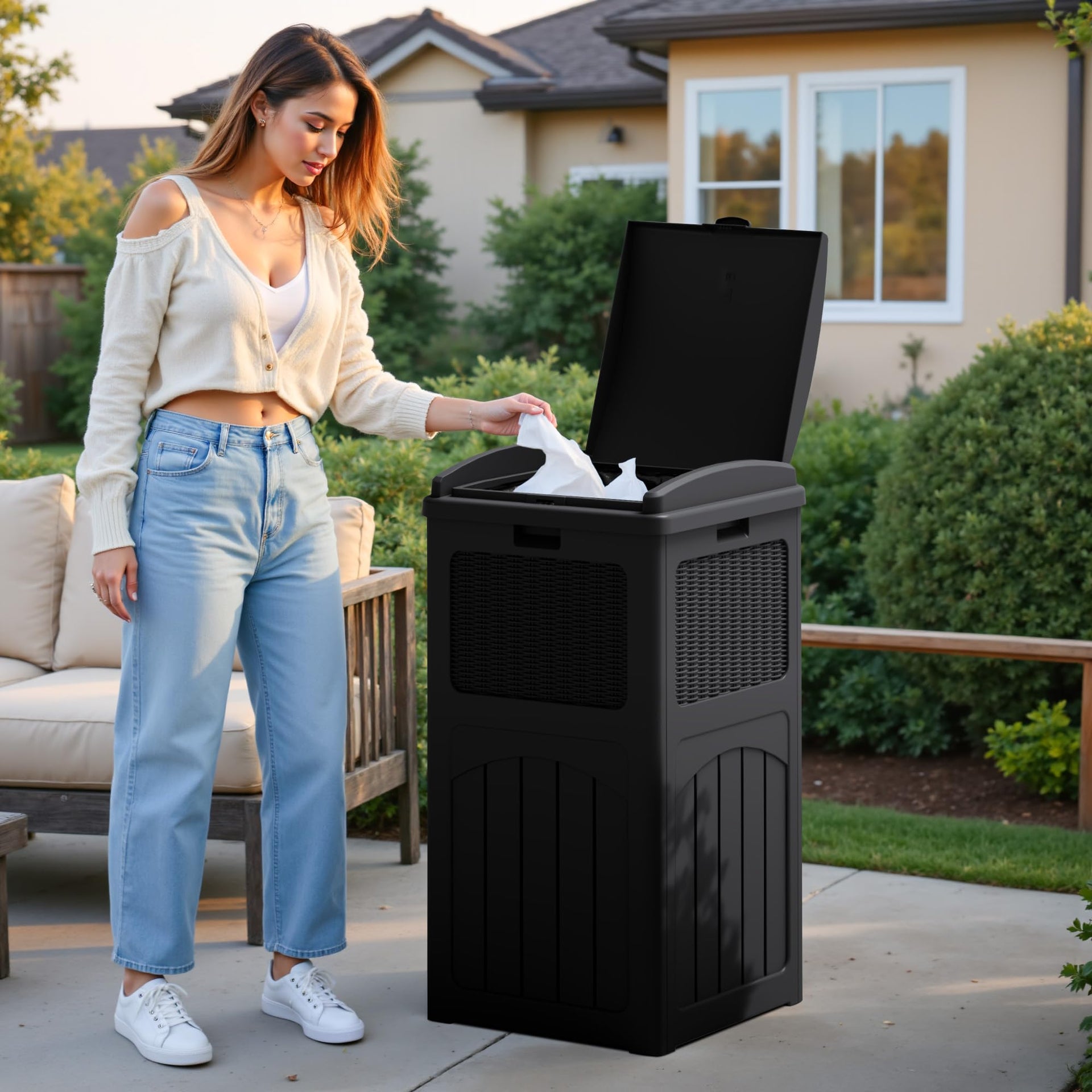 30 Gallon Trash Can (2 Count)