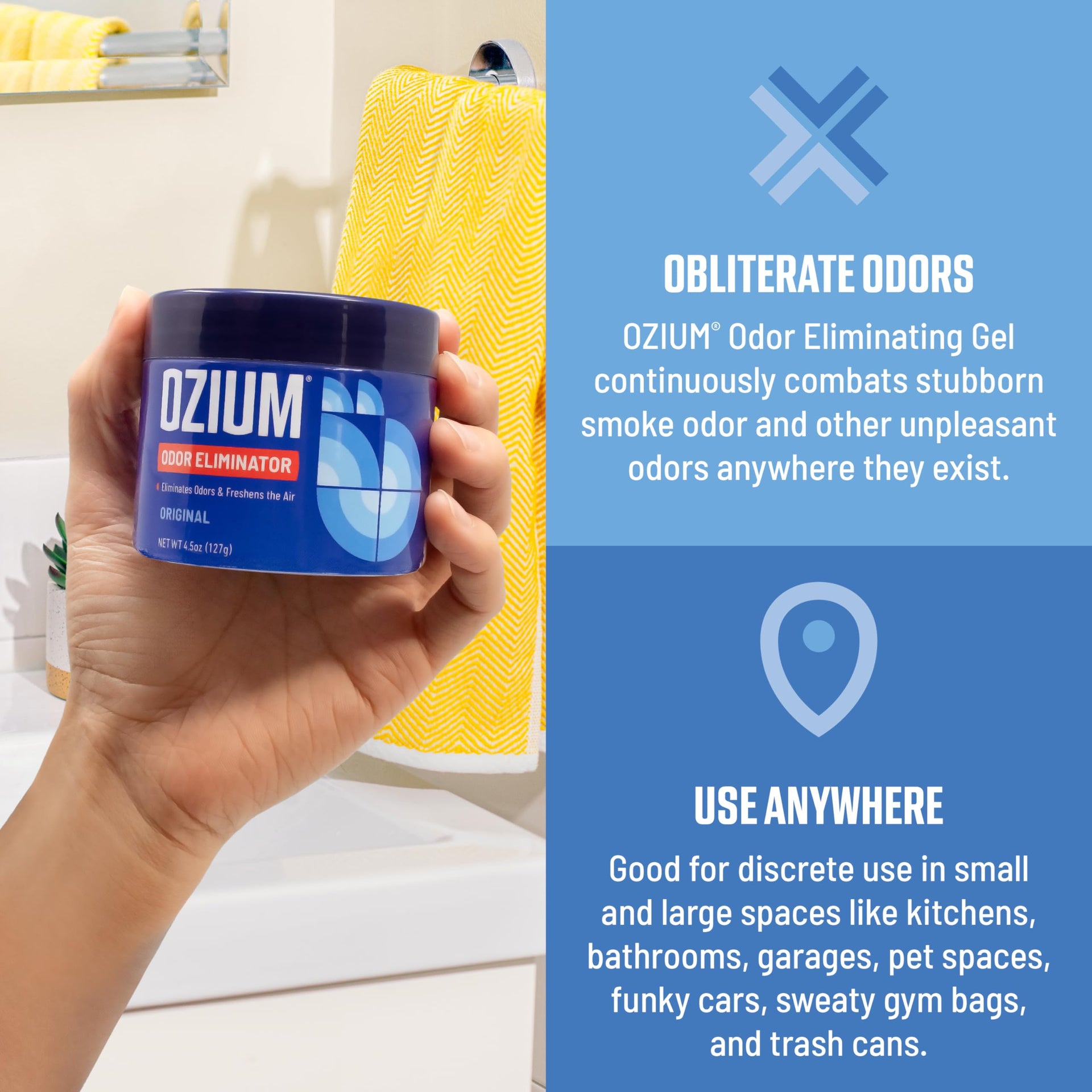8 Oz. Odor Eliminating Gel (6 Count)